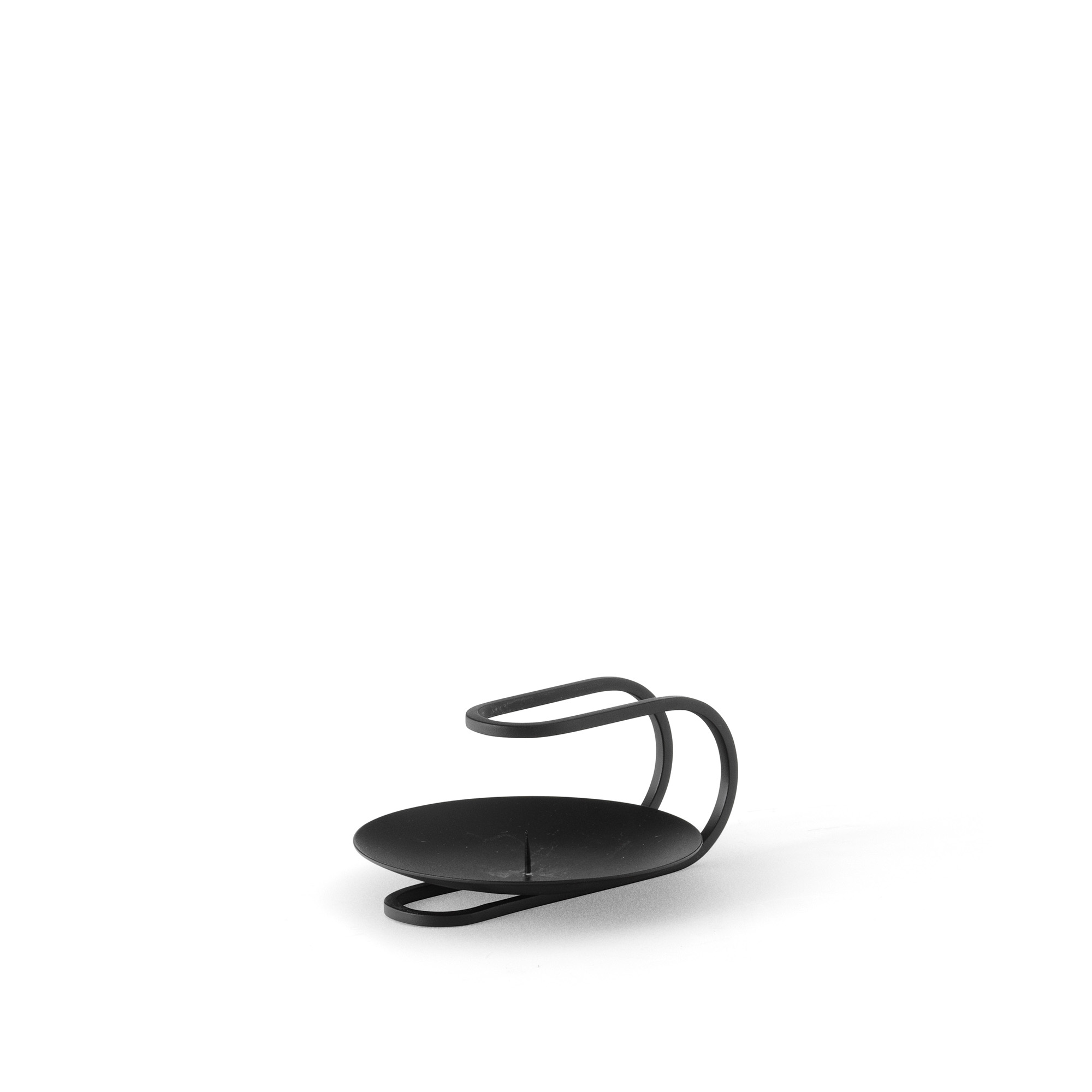 Audo Copenhagen - Clip Candle Holder, Table, H5, Black - Ljusstakar & ljuslyktor - Svart