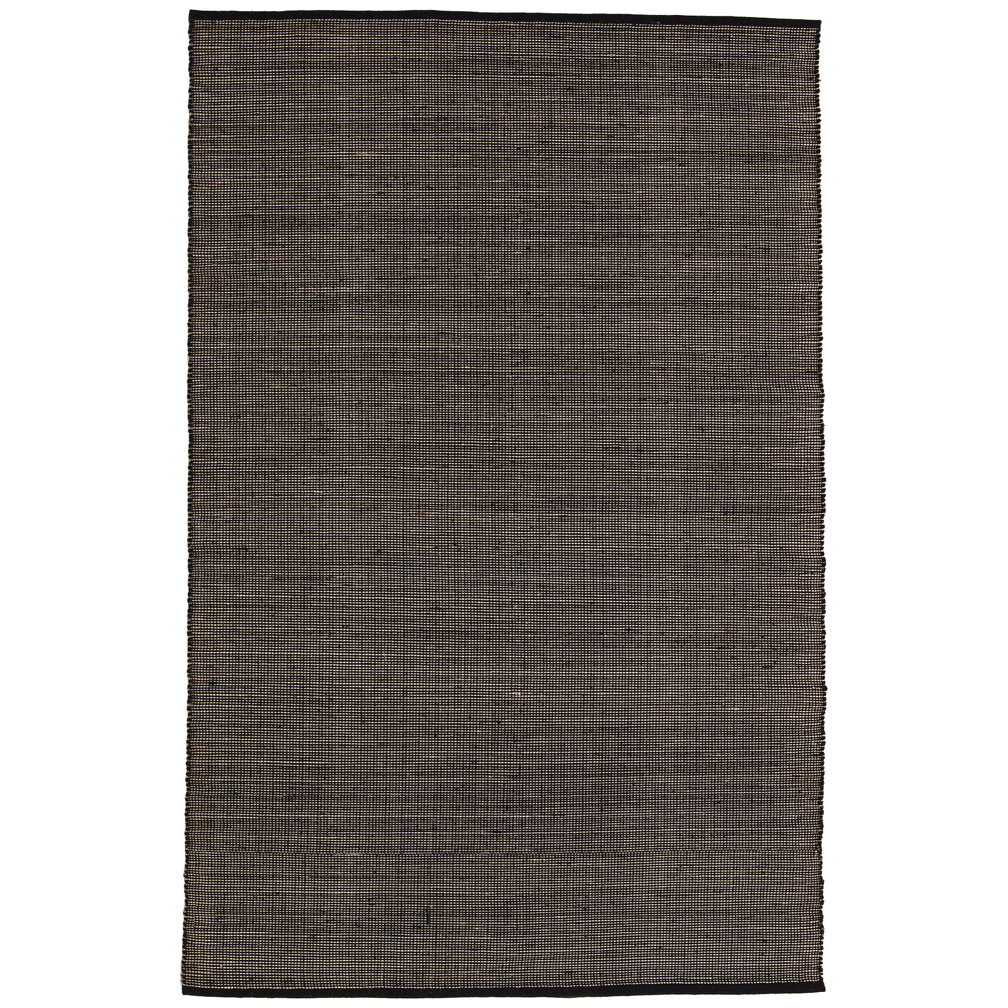 nanimarquina - tatami wool rug black 170 x 240 cm - ullmattor - nani marquina & ariadna miquel - svart