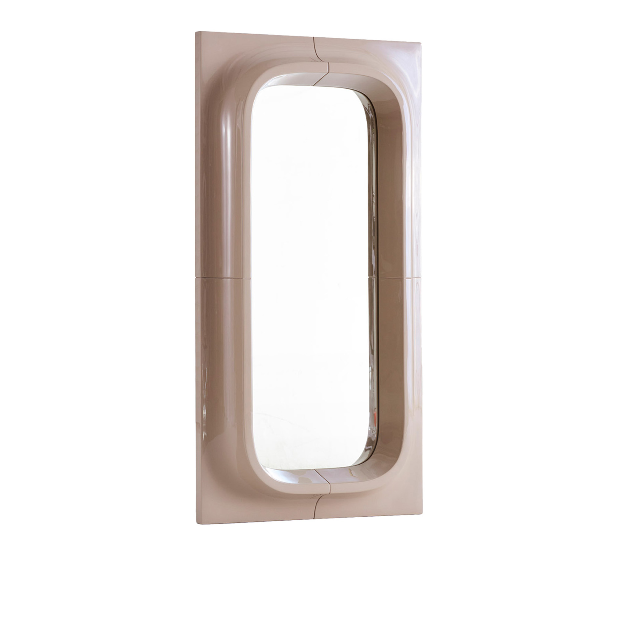 NOGA - Porthole Mirror Small Brown - Helkroppsspeil - Willo Perron - Brun - Plast