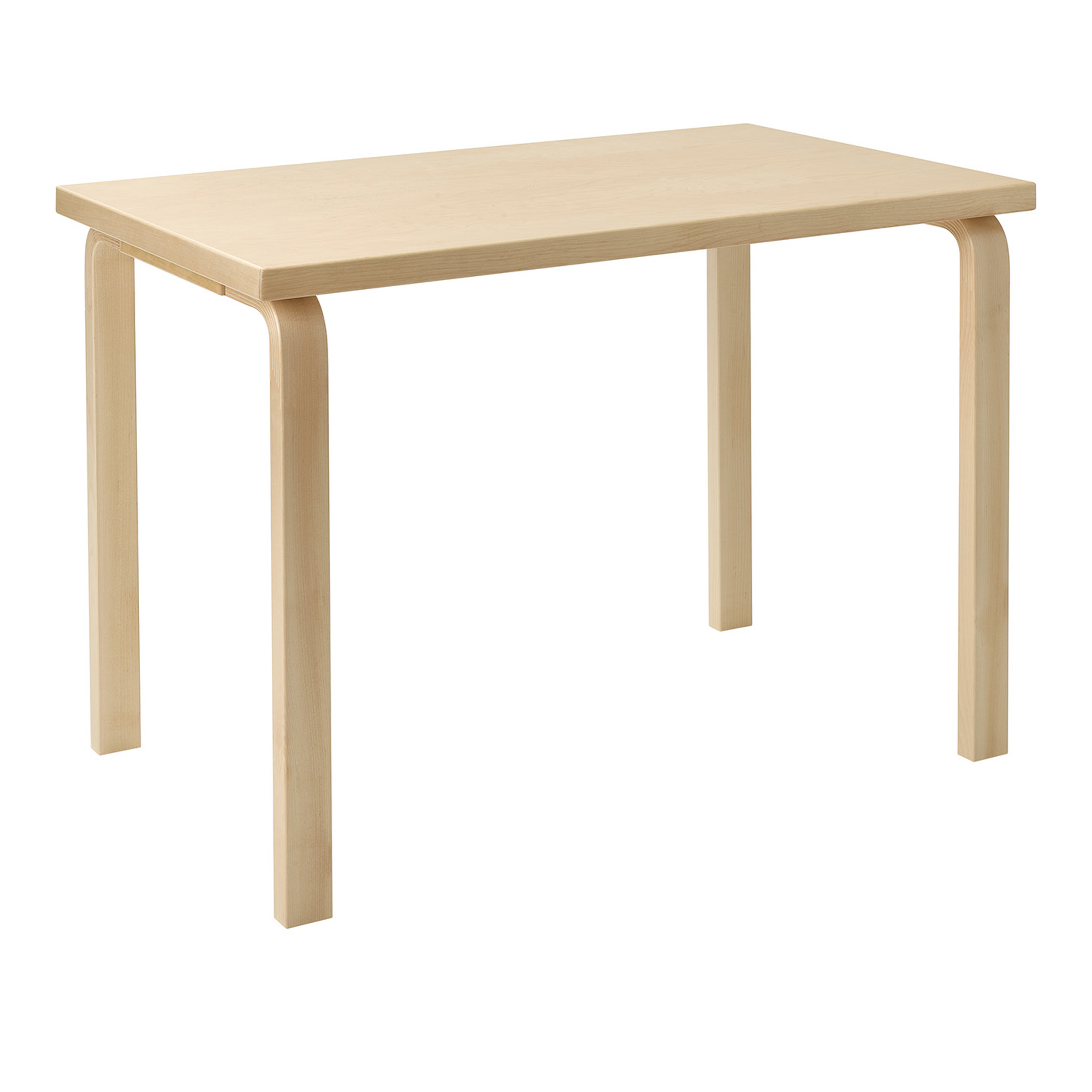 Artek - Aalto bord rektangul&auml;rt 80B bj&ouml;rkfan&eacute;r - Matbord - Alvar Aalto - Tr&auml;f&auml;rgad - Tr&auml;