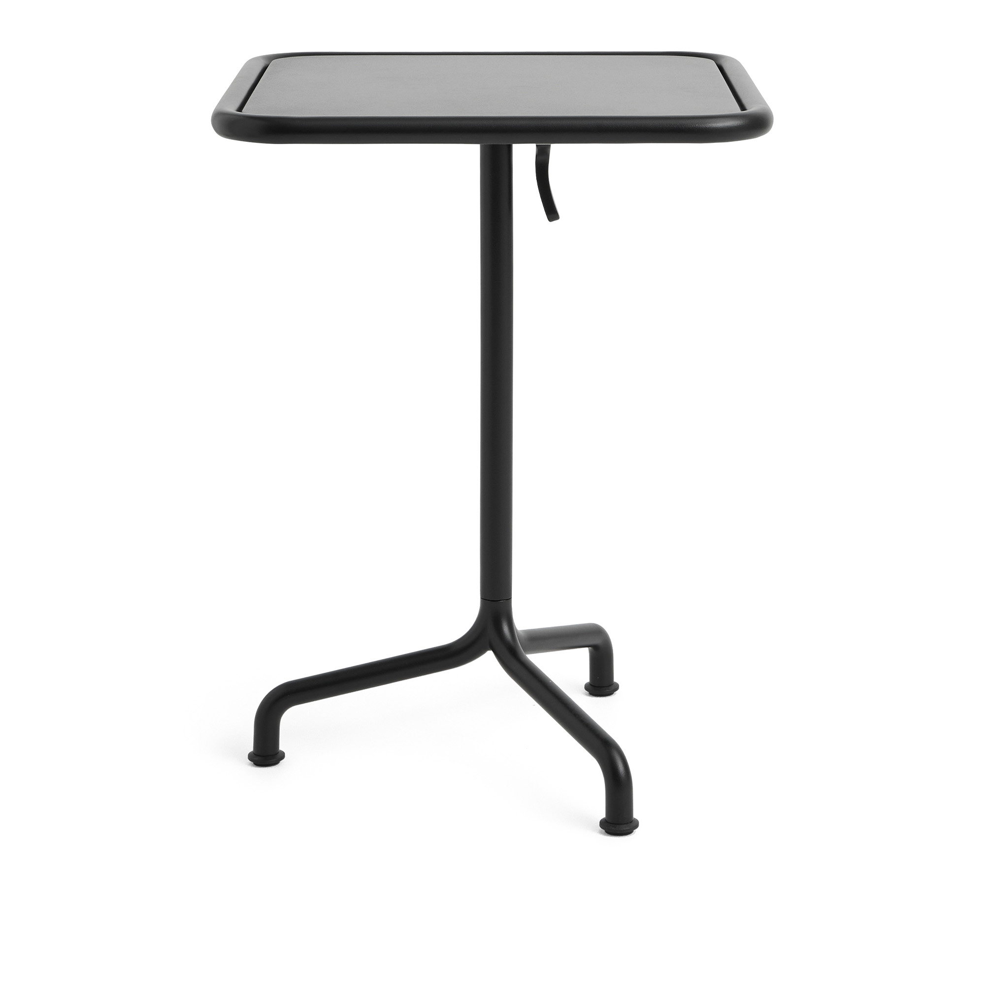 HAY - Deville Table Anthracite L55 x W55 x H74 - Matbord utomhus - Julien Renault - Metall
