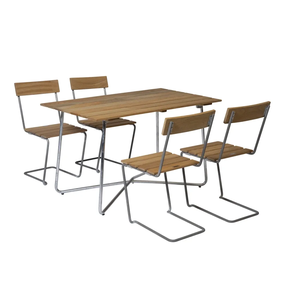 Klassikerserien matgrupp bord B25A & 4 stolar