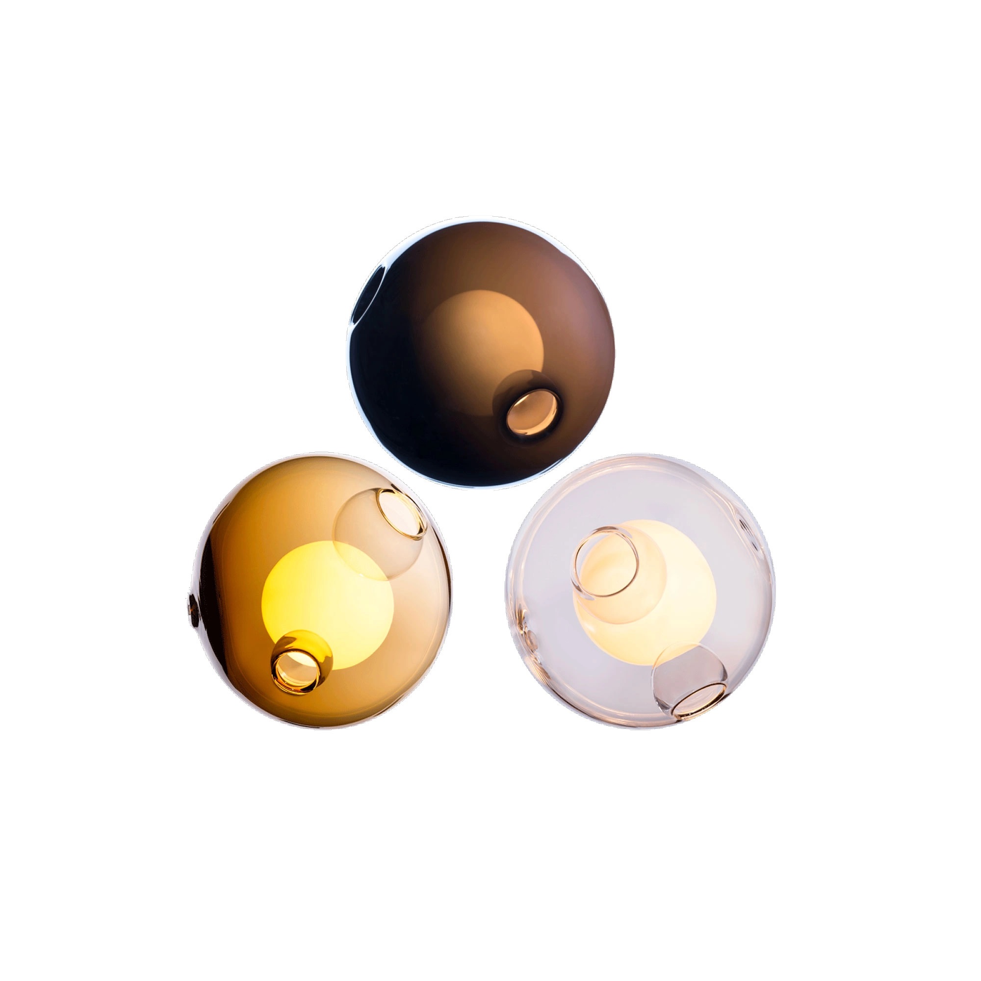 Bocci - 28.3 Cluster, Multi - 03 Xenon - Klusterlampor - Omer Arbel - Flerfärgad