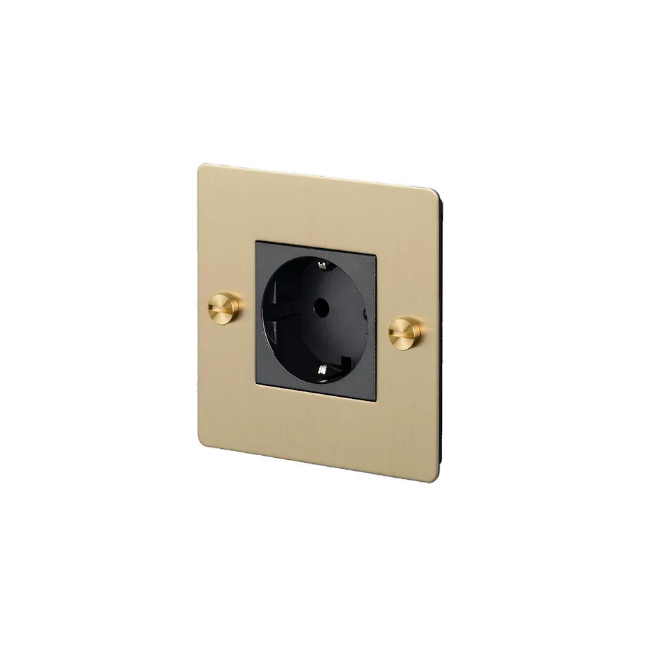 EU 1G Socket Schuko Type F