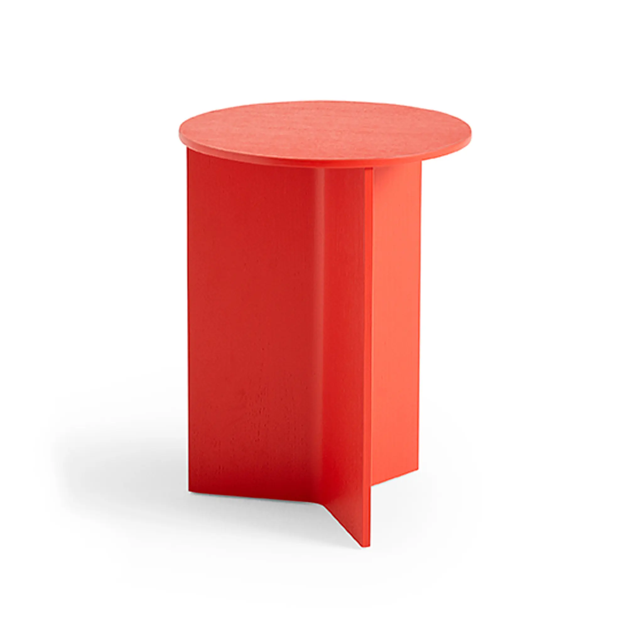 Slit soffbord Round High