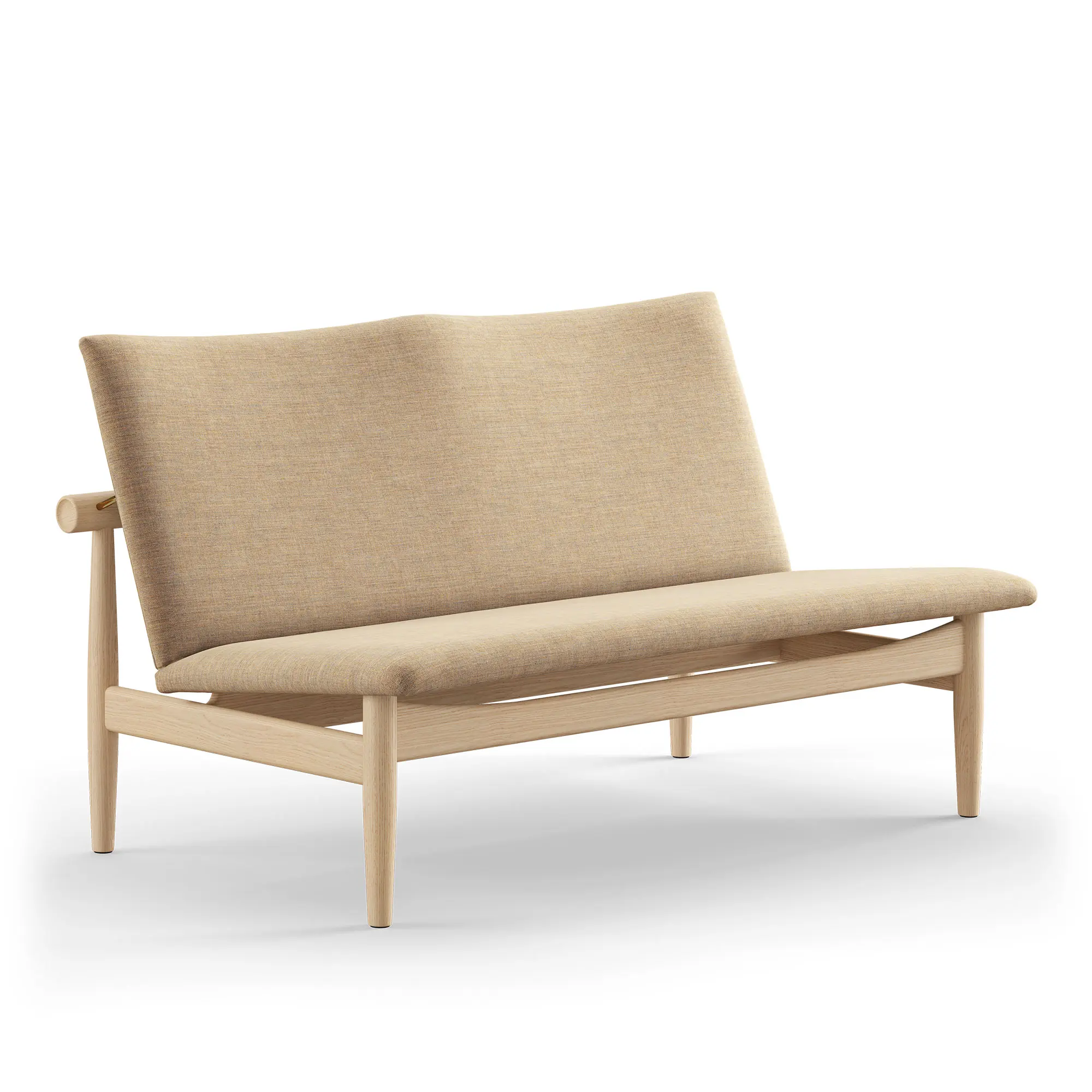 Japan soffa 2 sits Clear oiled oak