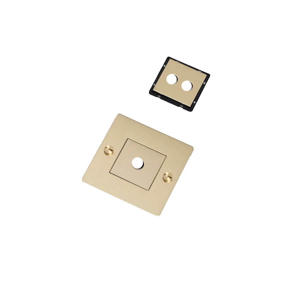 1G Wall Plate Horizontal With Infills