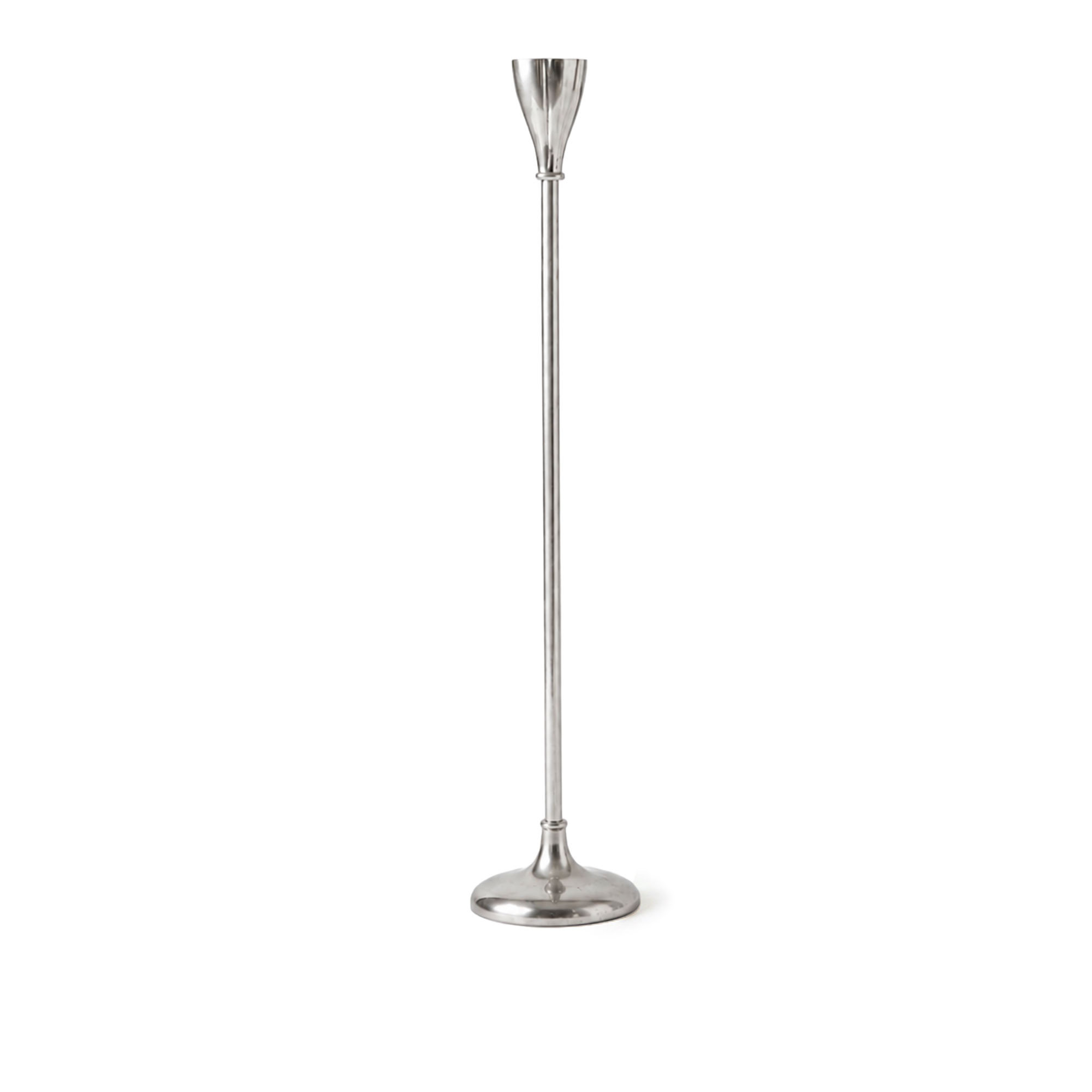 Tinted Objects - Lupia ljusstake 35 cm tenn - Ljusstakar - Silver - Metall