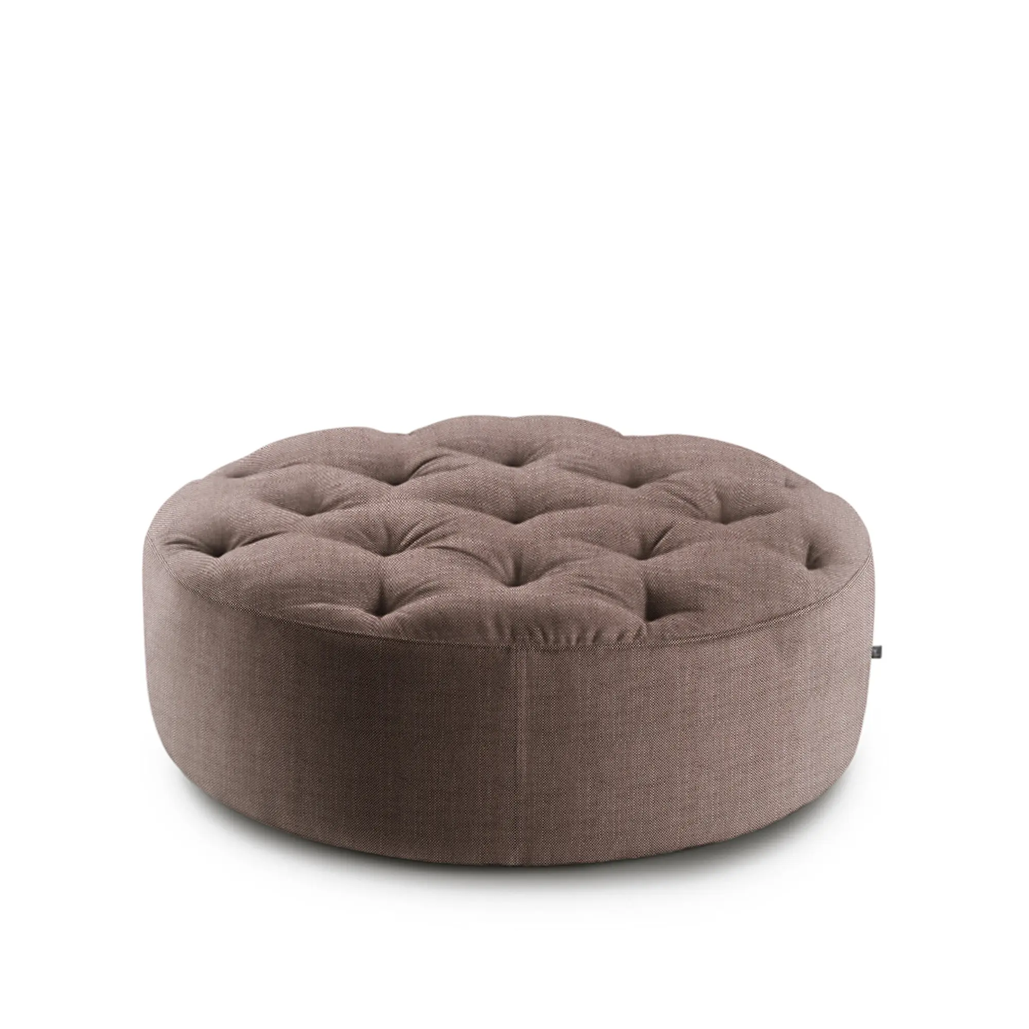 Wheel sittpuff flera knappar Ø 120 cm