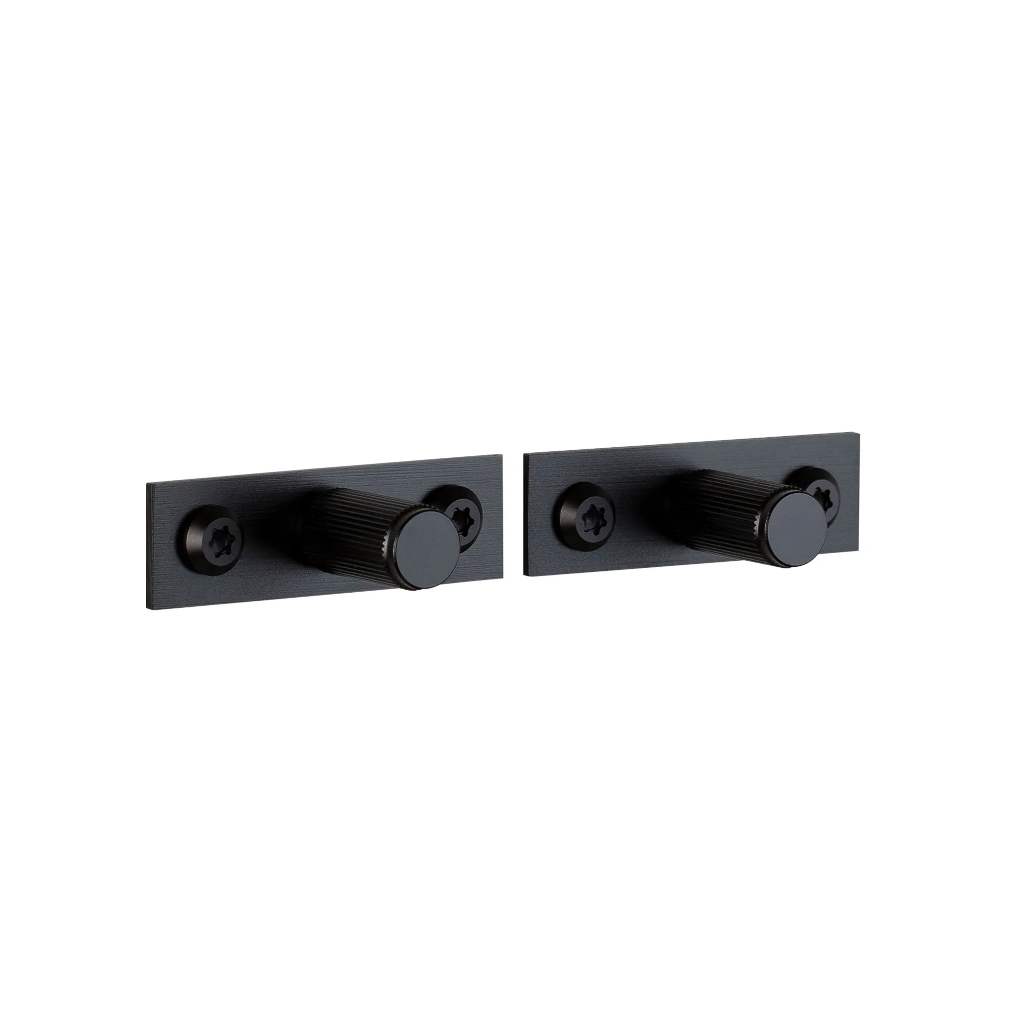 Furniture Knob Plate Linear 2-pack