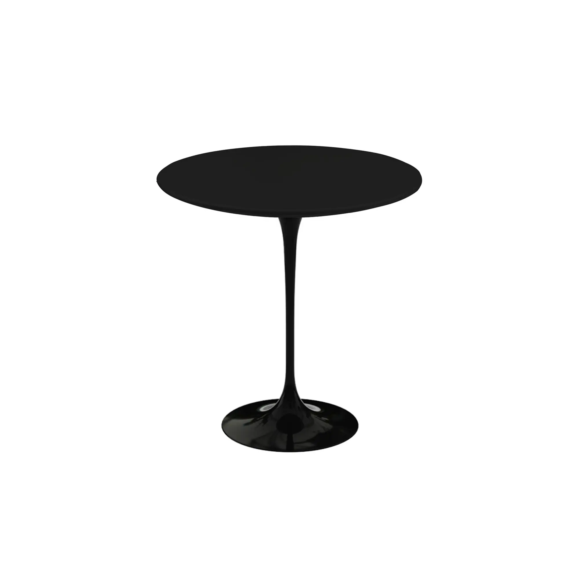 Saarinen Round sidebord Ø 51 cm Black