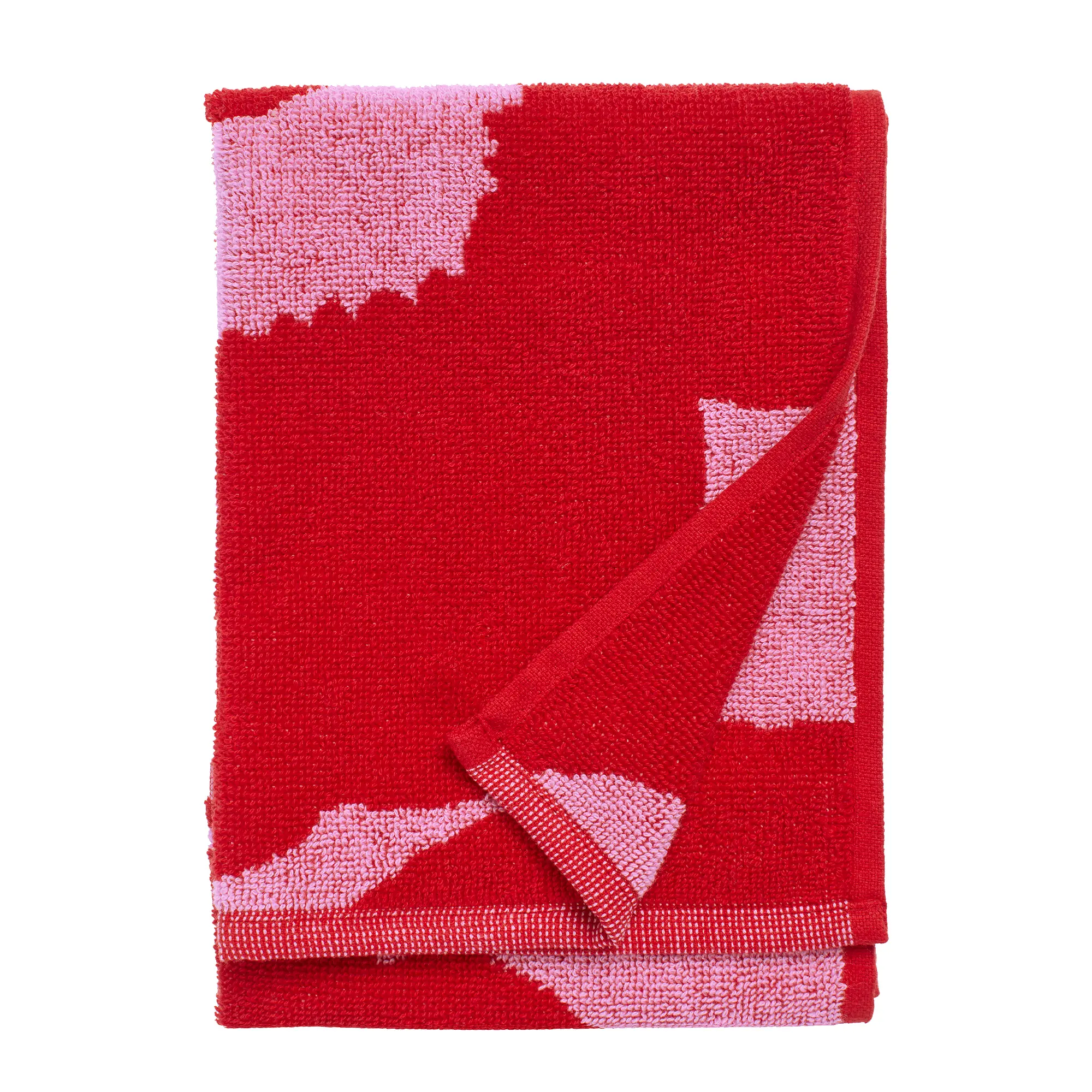 Unikko gästhandduk 30x50 cm Pink Red