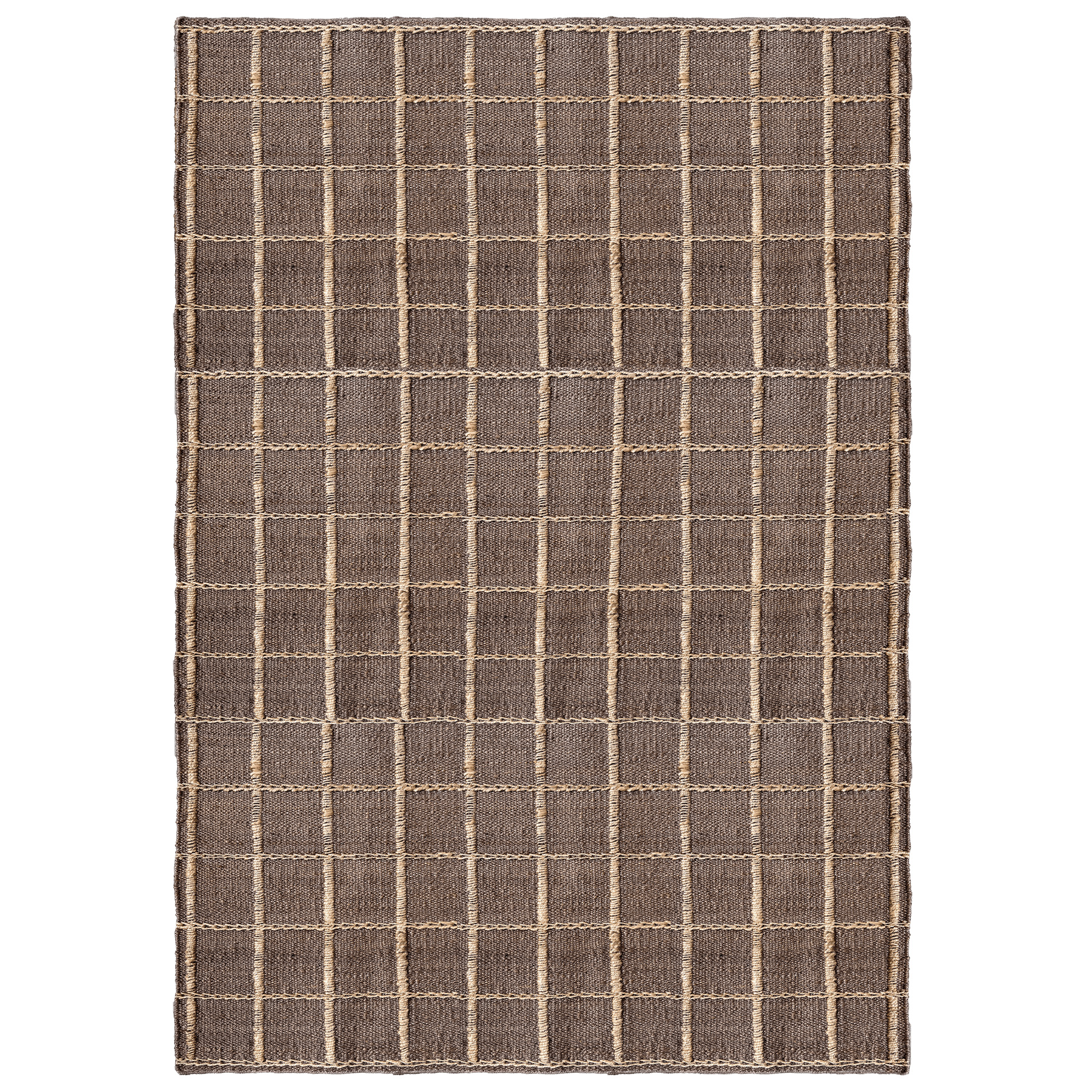 Layered - Strata Braided Jute Brown 180 x 270 - Jute- och sisalmattor