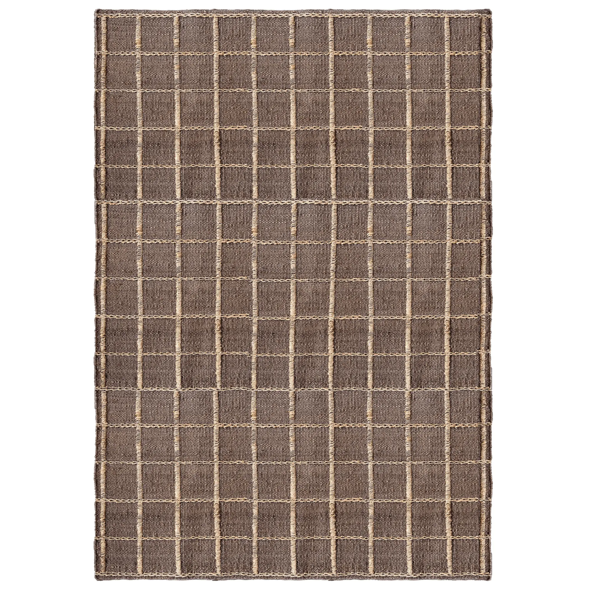 Strata Braided Jute Brown juteteppe