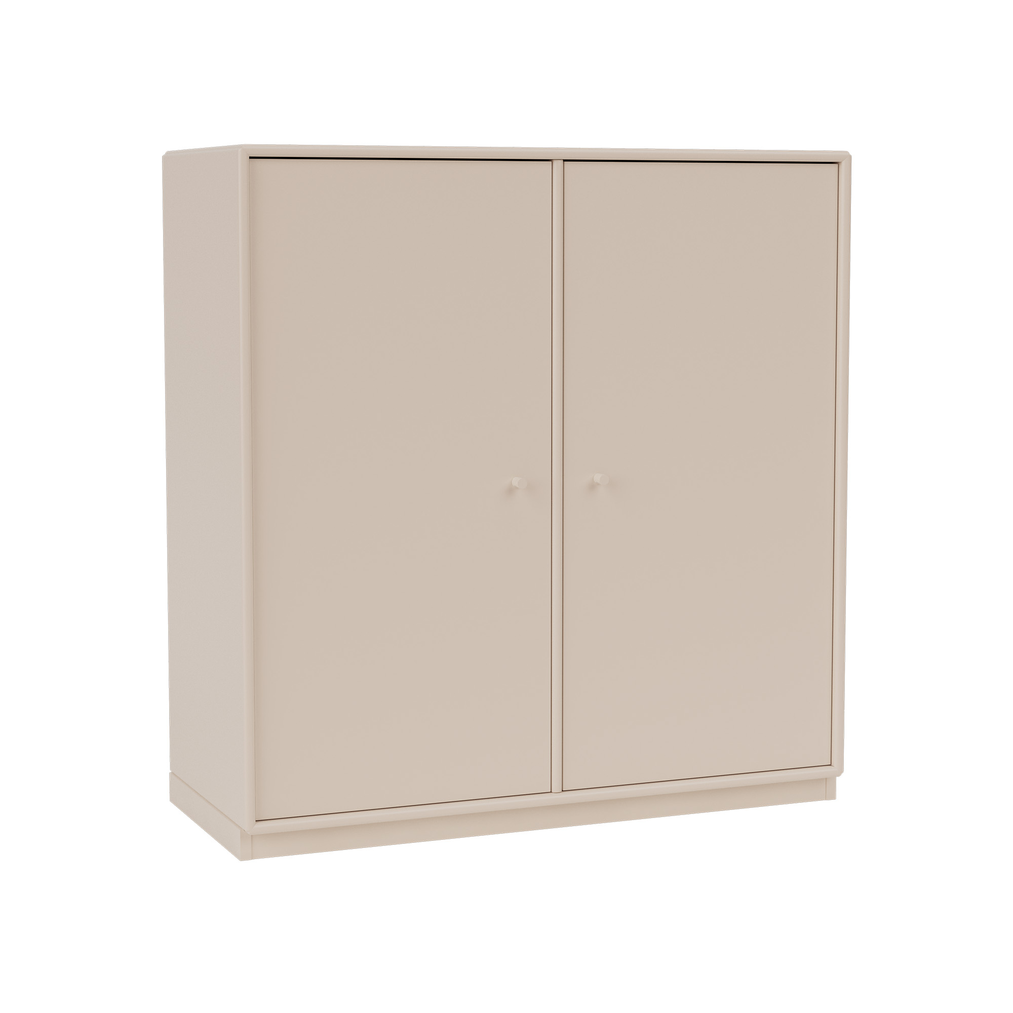 montana - cover cabinet 168-clay 06 plinth 3 cm - skåp och vitrinskåp - peter j. lassen - beige - trä