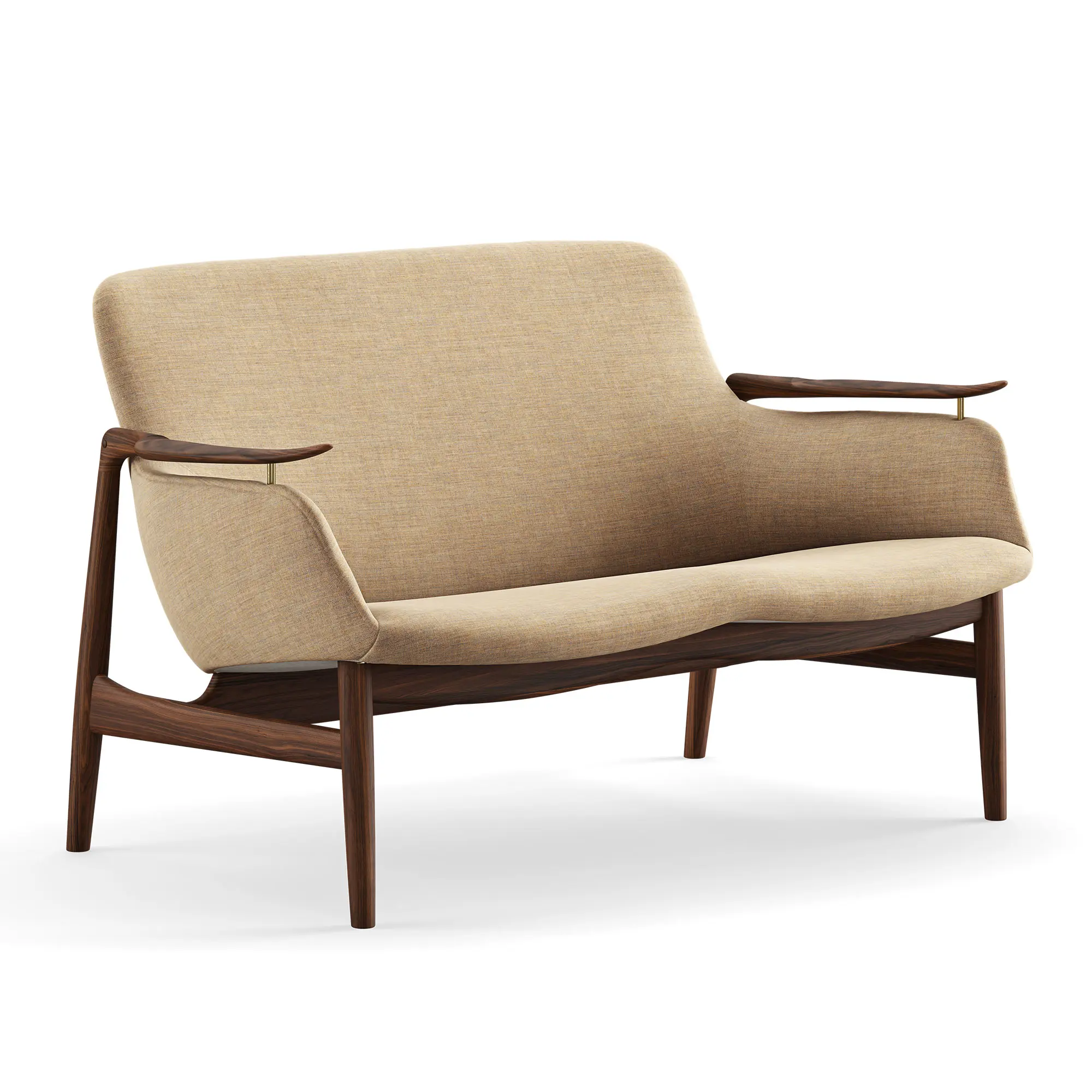 53 soffa Walnut