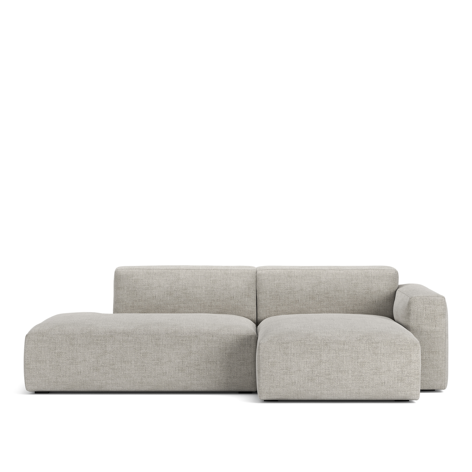 NOGA - Brick 2-Seater Chaise Lounge Open End Left Sienna 103 Removable Upholstery - Soffor