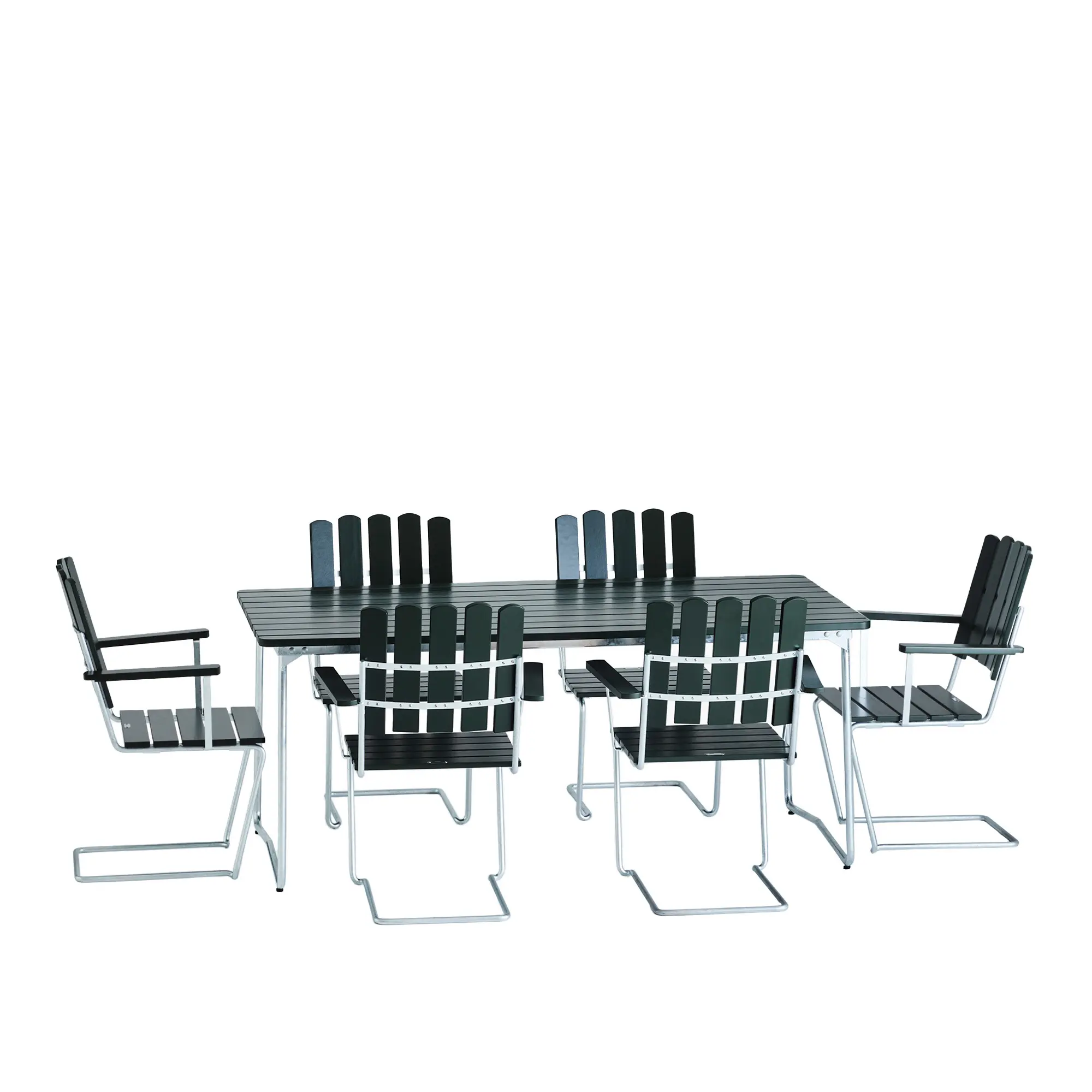 Spisegruppe bord B31 & A2 lenestkol 6 stk Exclusive Edition