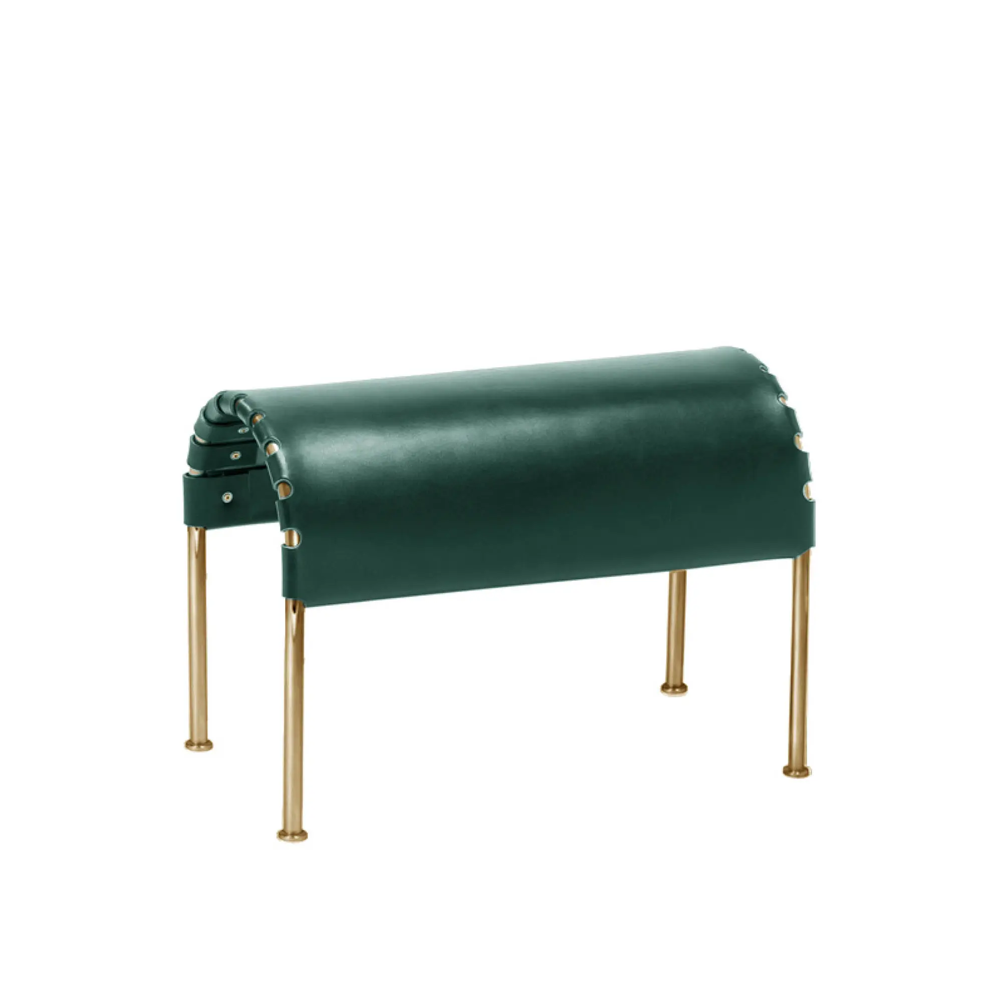 Bruno fotpall Brass