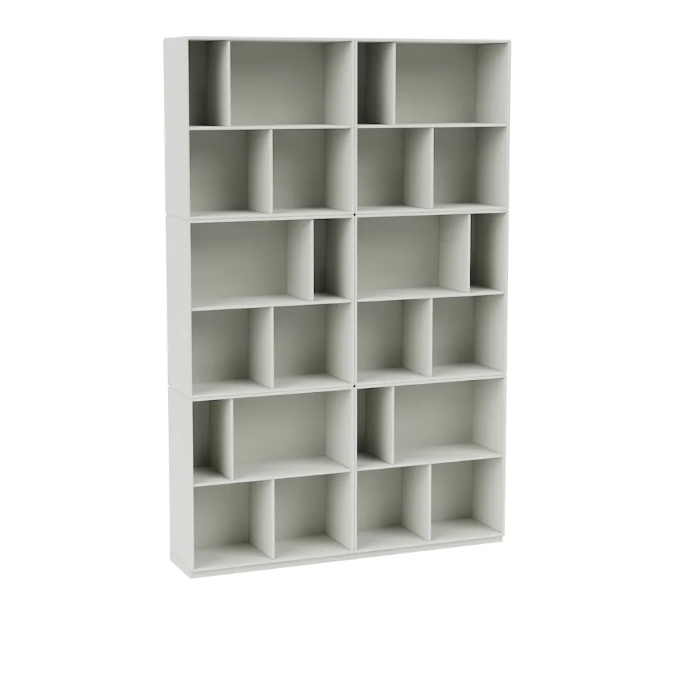 Montana Selection Read Spacious bokhylla sockel 3 cm