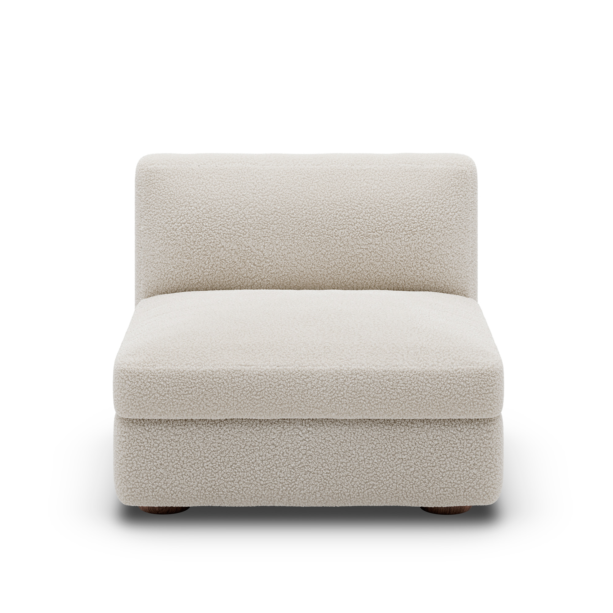 New Works - Coda Narrow Middle - Module 50 - Fabric Category C - Drake 2 Spacedust - Modulsoffor & Hörnsoffor - John Astbury - Trä/Textilmaterial