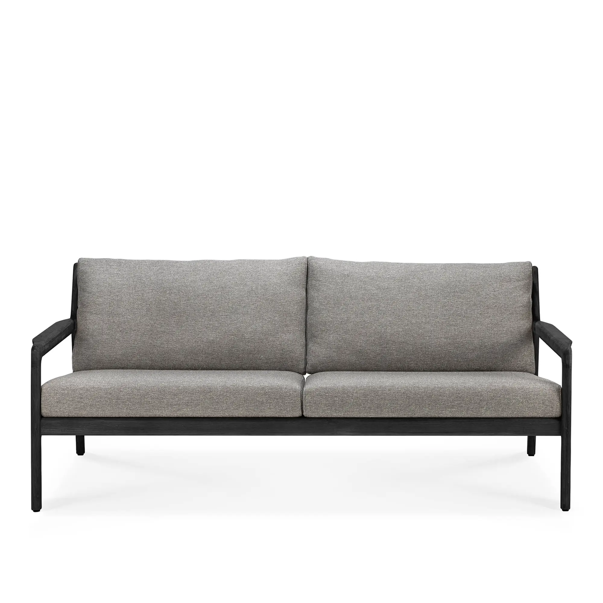 Jack Outdoor Sofa - Teak Black/Mocha  - 2 Seater