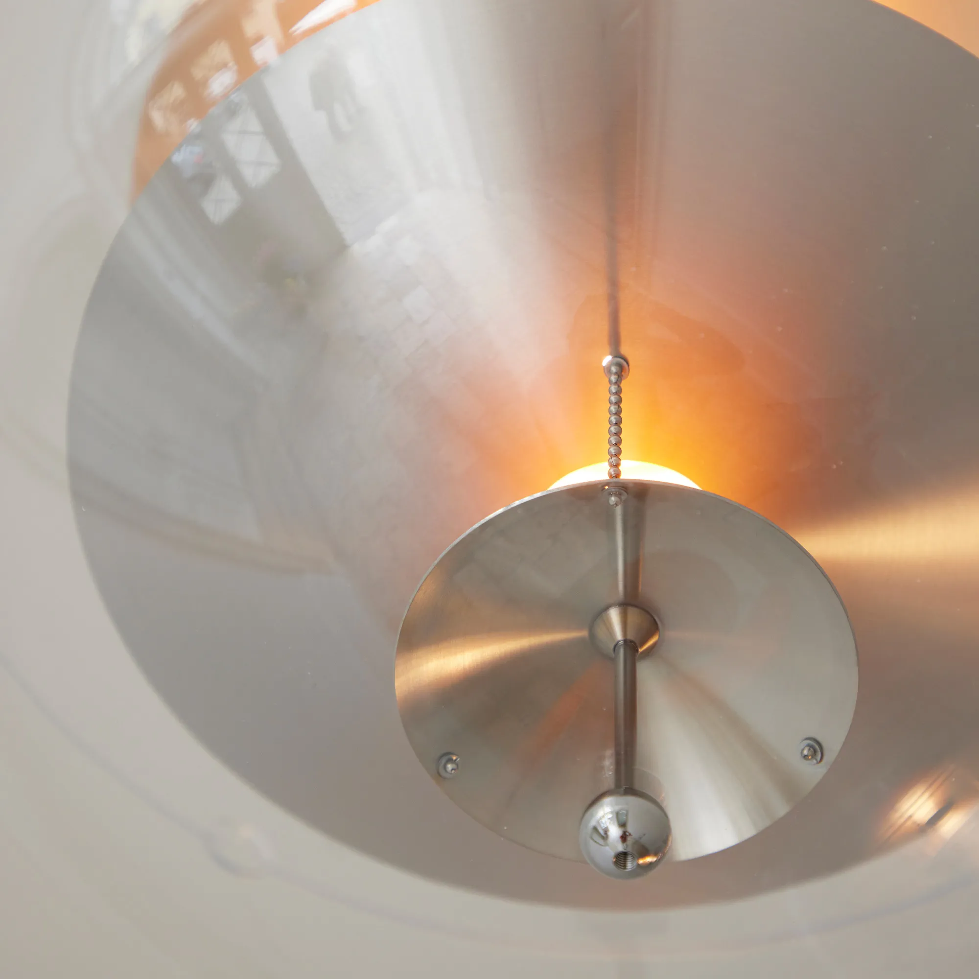 VP Globe Brushed Alu Pendant