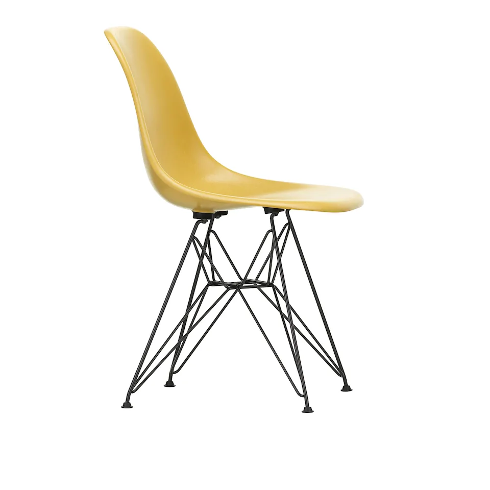 Eames Fiberglass Chair DSR stol Basic Dark