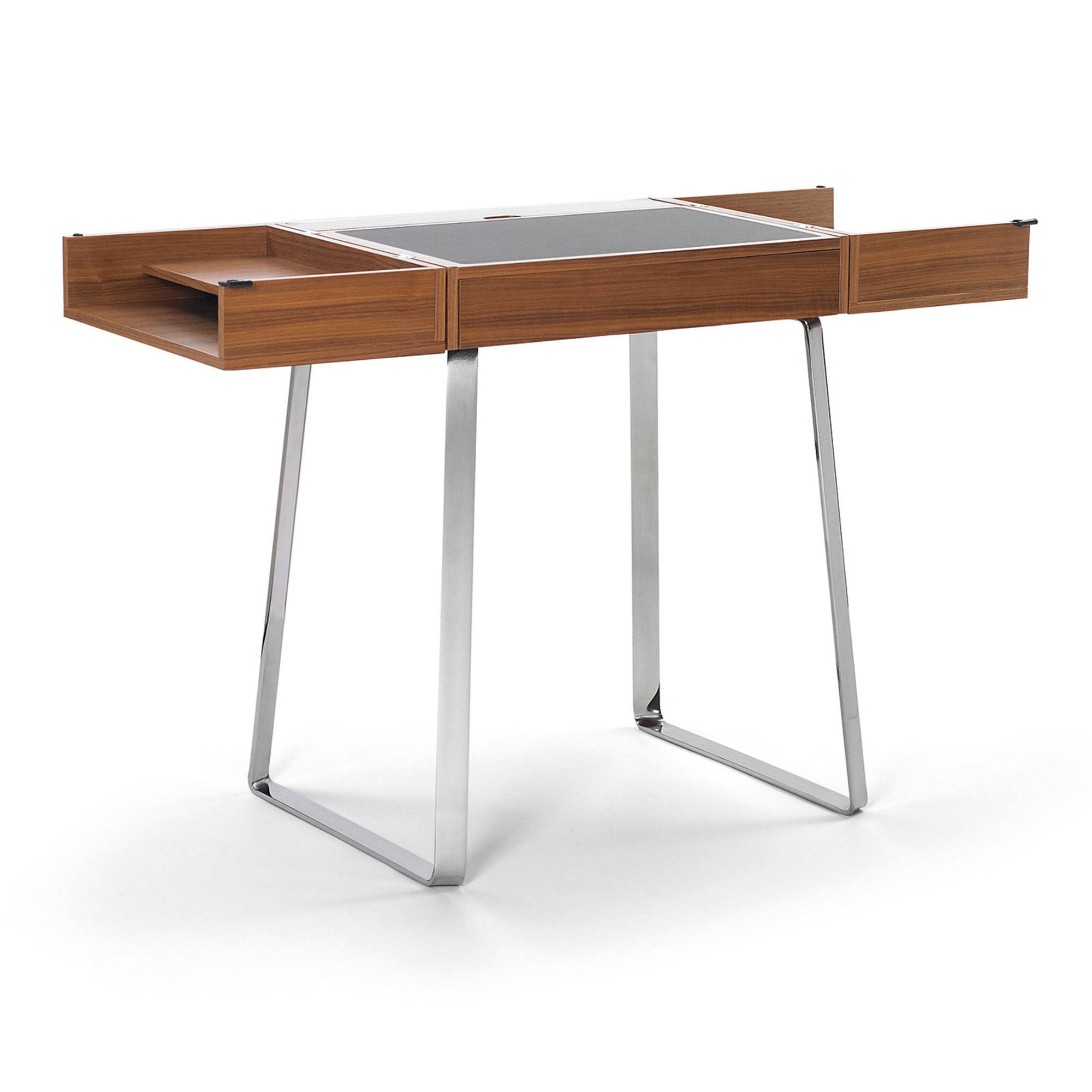 ClassiCon - Zelos, Valnötsskiva - Skrivbord - Christoph Böninger - Brun - Metall/Trä