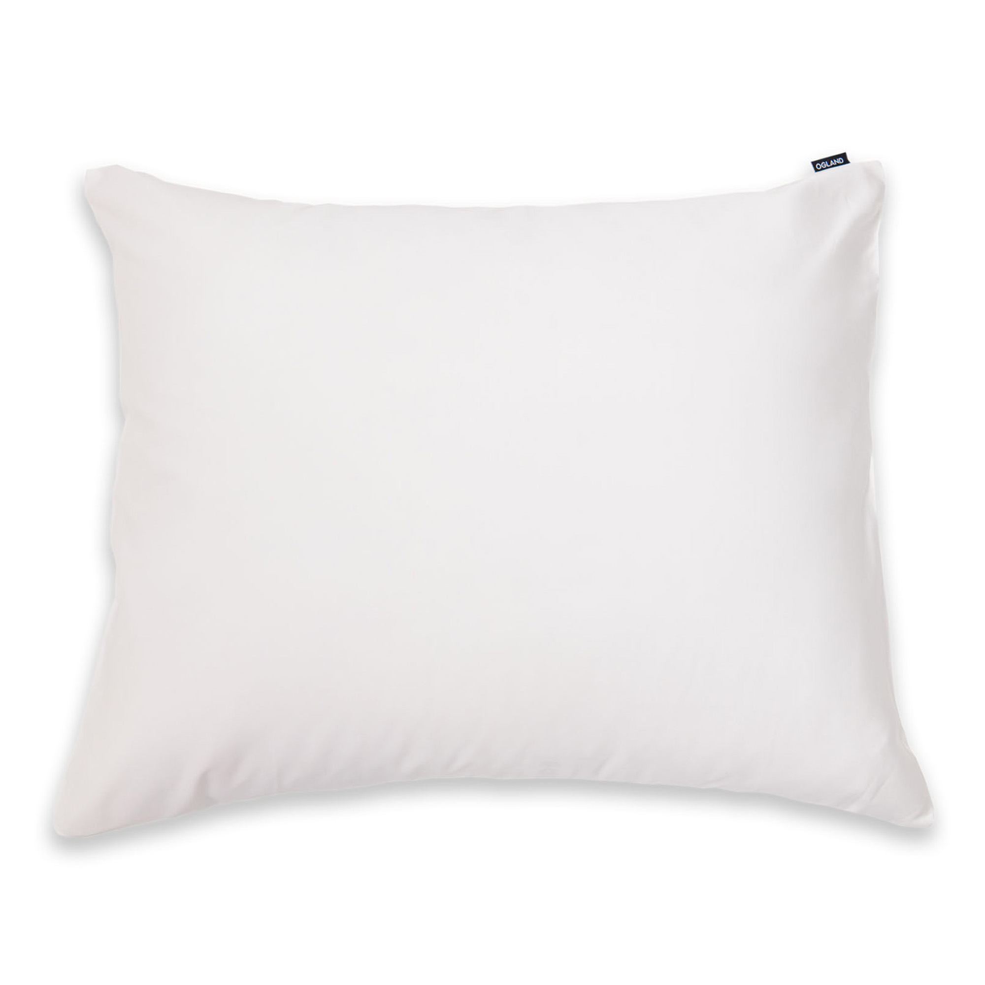Ogland - Shade Pillowcase 50x90 cm Crisp White - Putetrekk - Hvit - Bomull