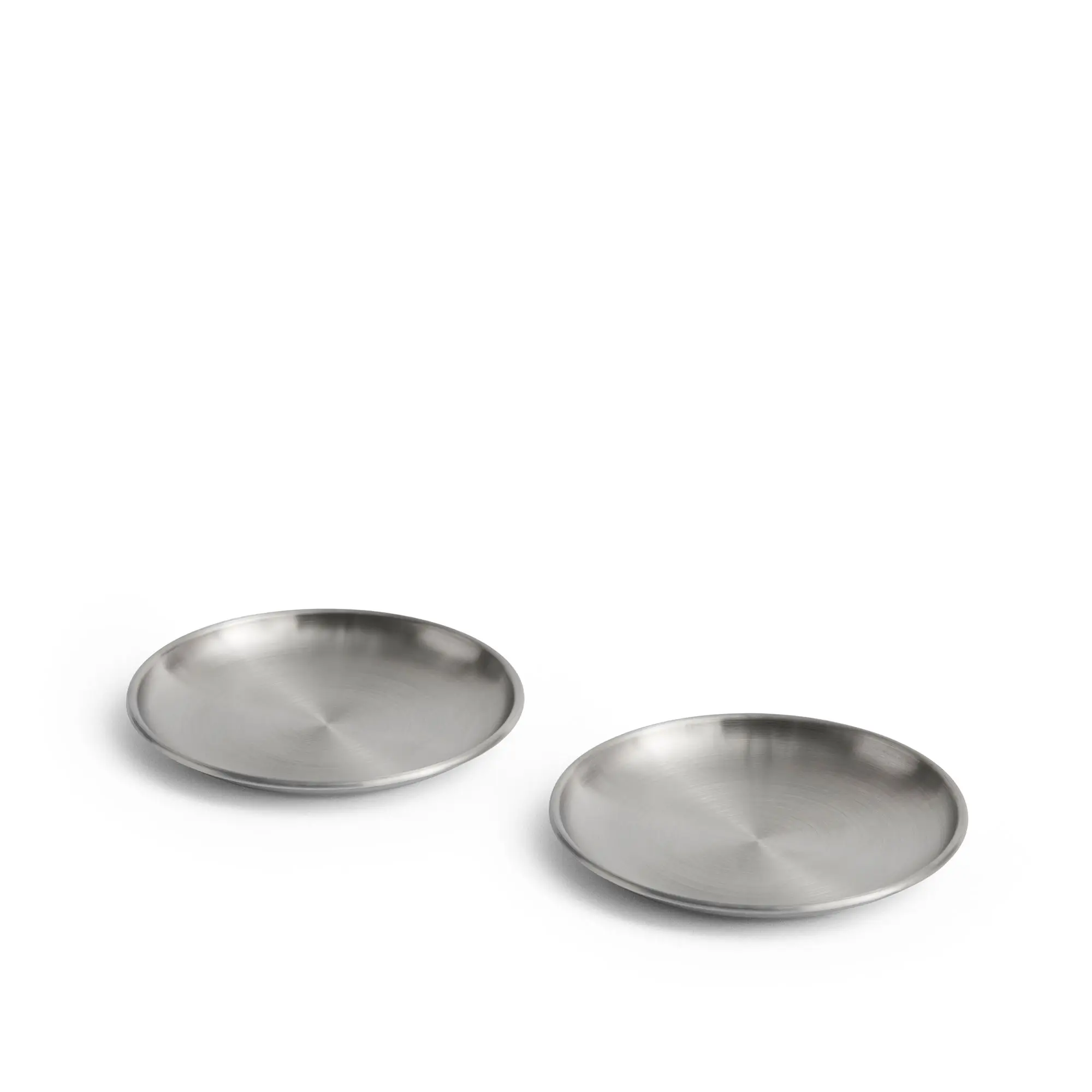 Outdoor Market Steel Plate Set of 2