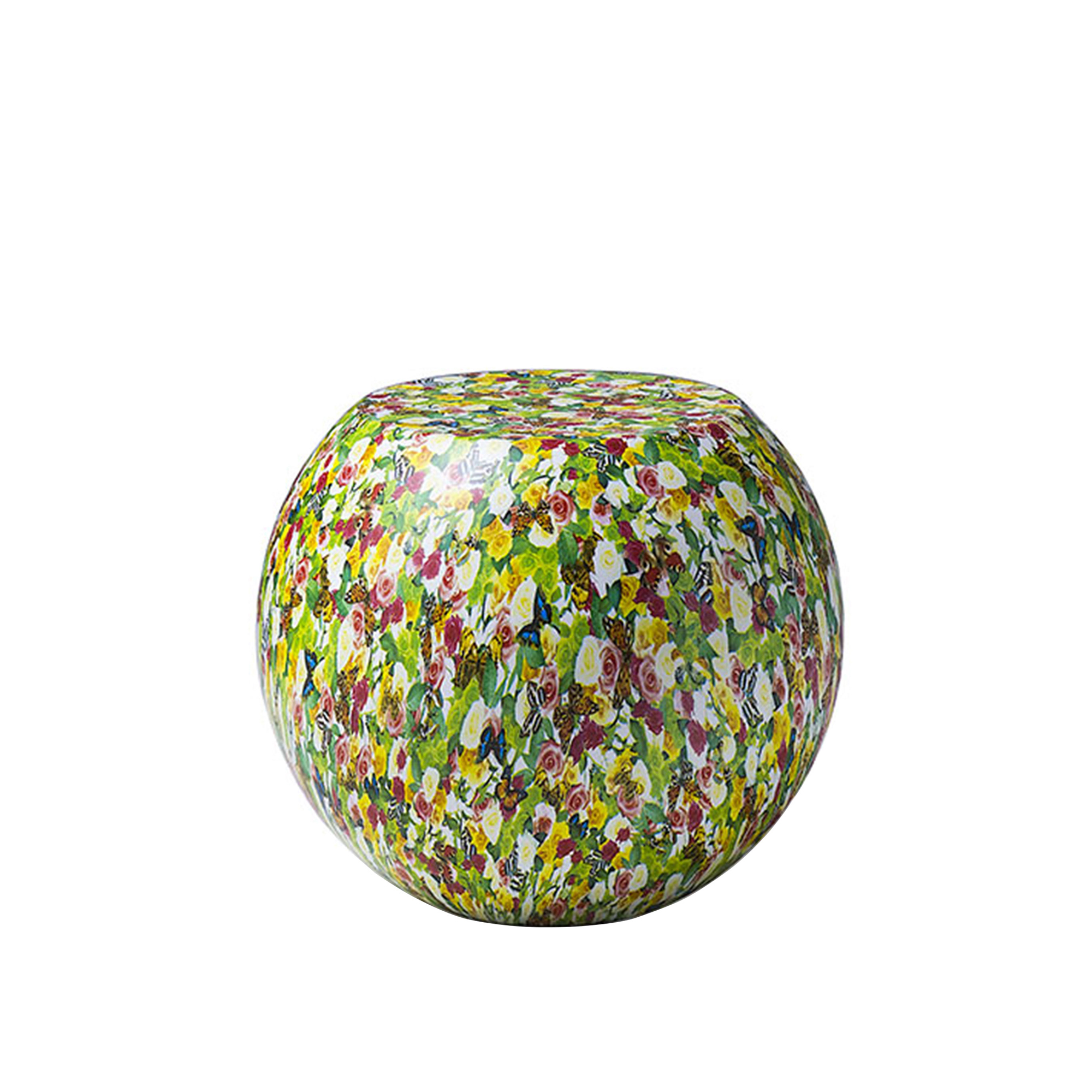 Cappellini - Bong Table - Floral Decorated  - Småbord & sidobord - Giulio Cappellini - Flerfärgad - Syntetiskt