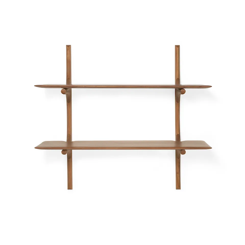 PI Wall Shelf Mahogany