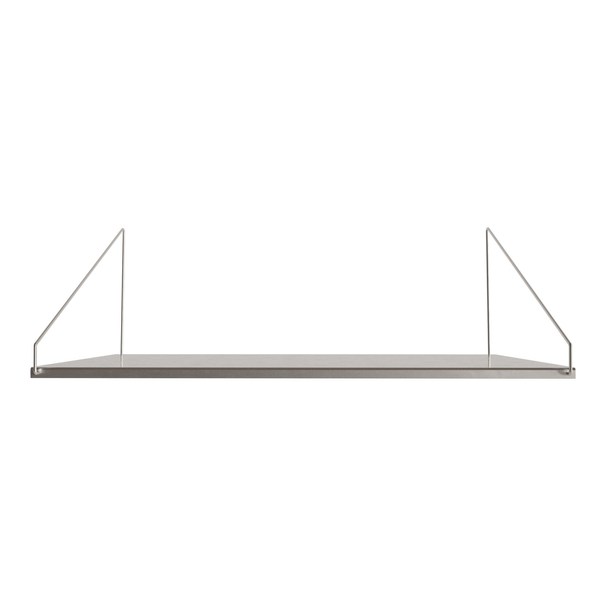 Frama - Library Desk hyllplan 40/80 stainless steel - Kim Richardt - Silver |  | Möbelexperten