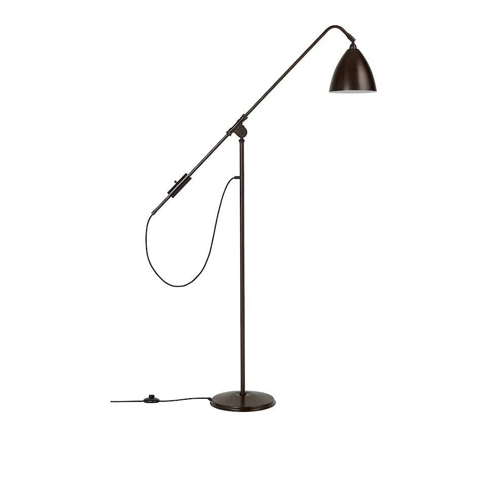 Bestlite BL4 golvlampa svart mässing
