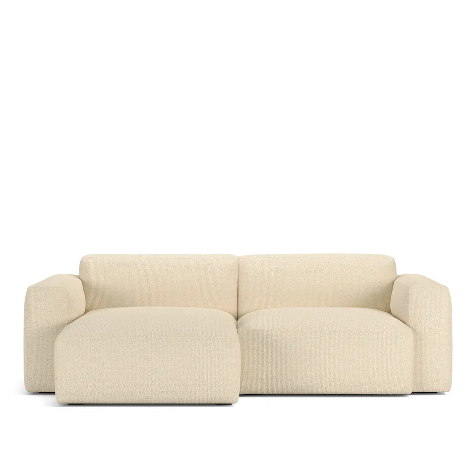 Brick 2-Seater Chaise Lounge Left, Emmi 30