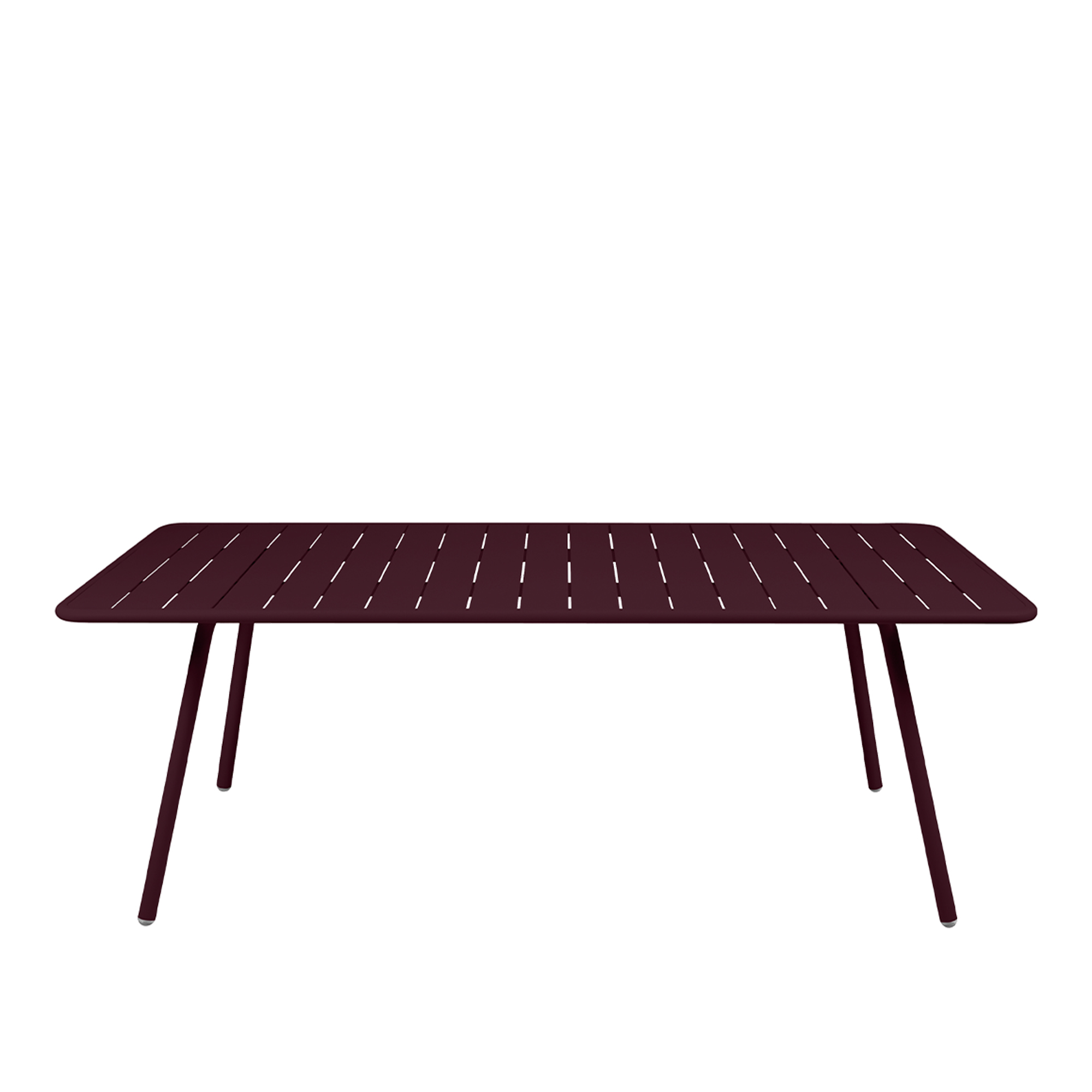 Fermob - Luxembourg Table 207 X 100 - Black Cherry - Matbord utomhus - Frédéric Sofia - Röd - Metall