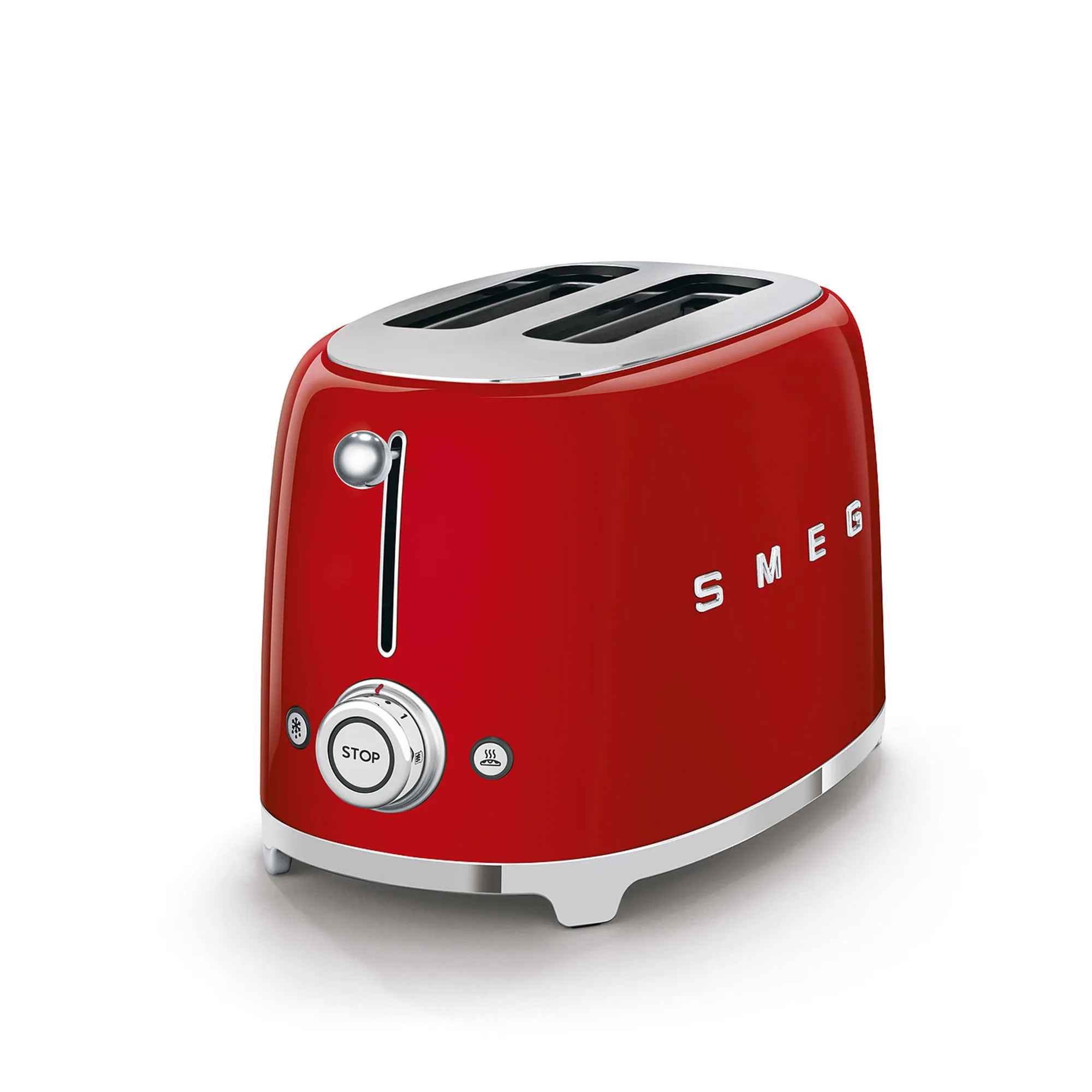 Smeg 2 Slice Toasters Red