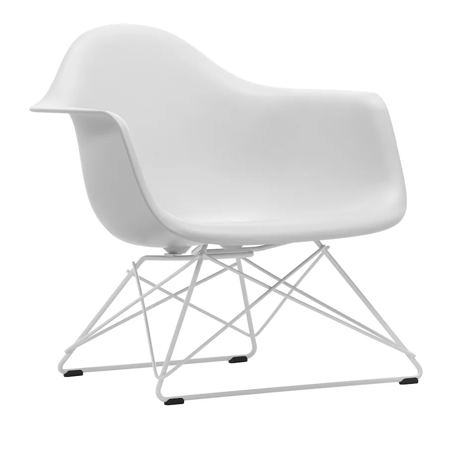 Eames RE Plastic Armchair LAR fåtölj White