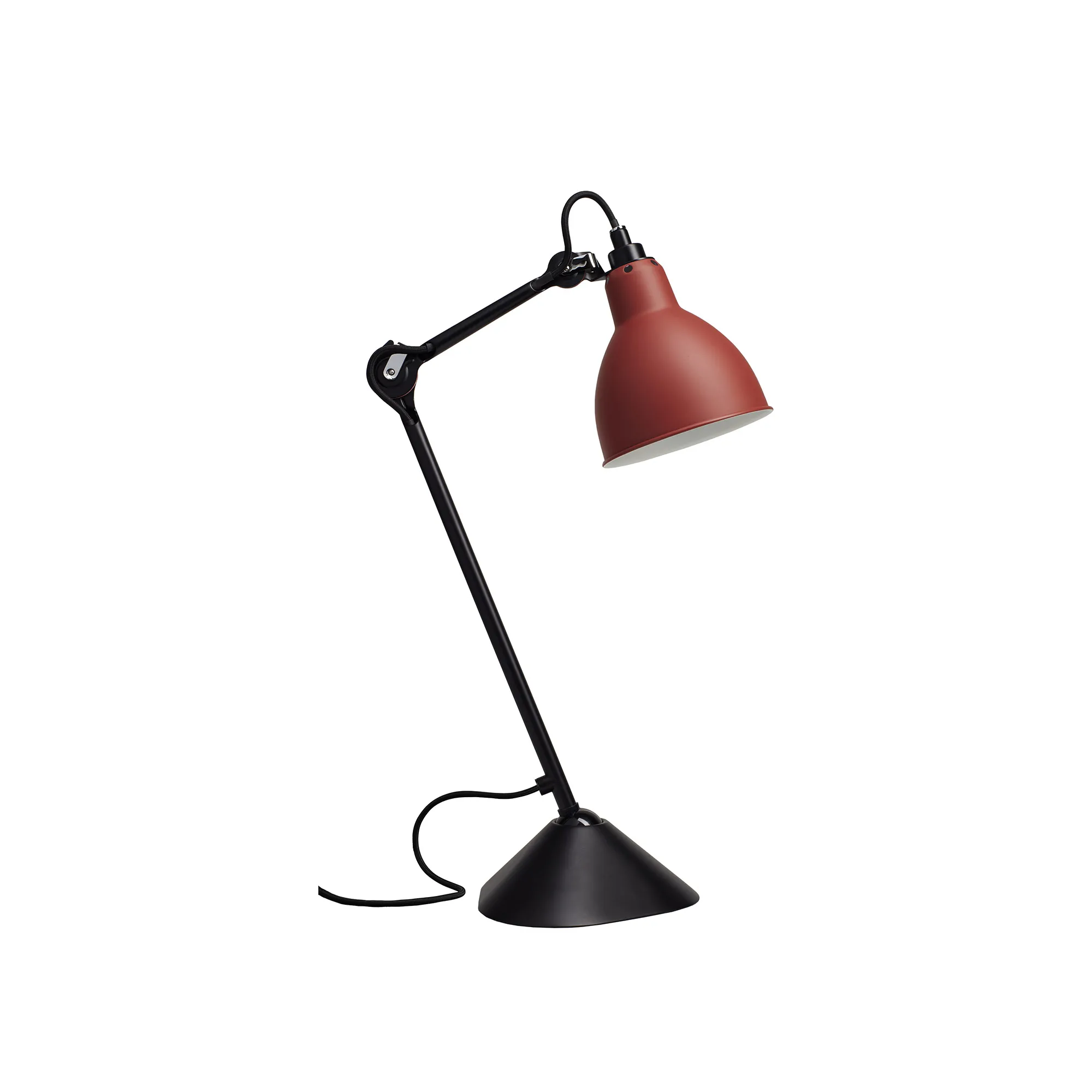 Lampe Gras No205 - Round - Svart bas