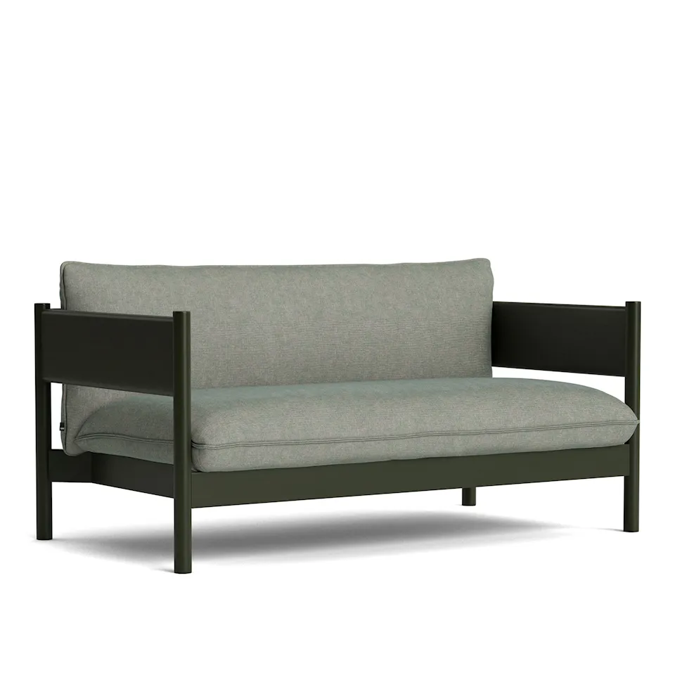 Arbour Club soffa Bottle Green Lacquer Beech