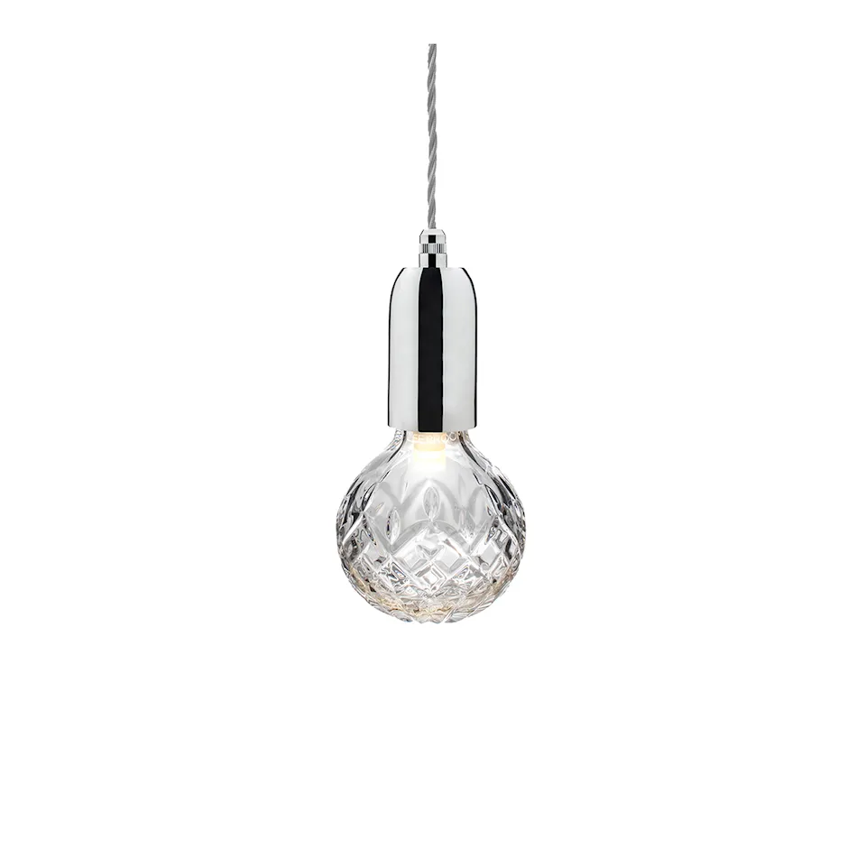 Crystal Bulb Pendant