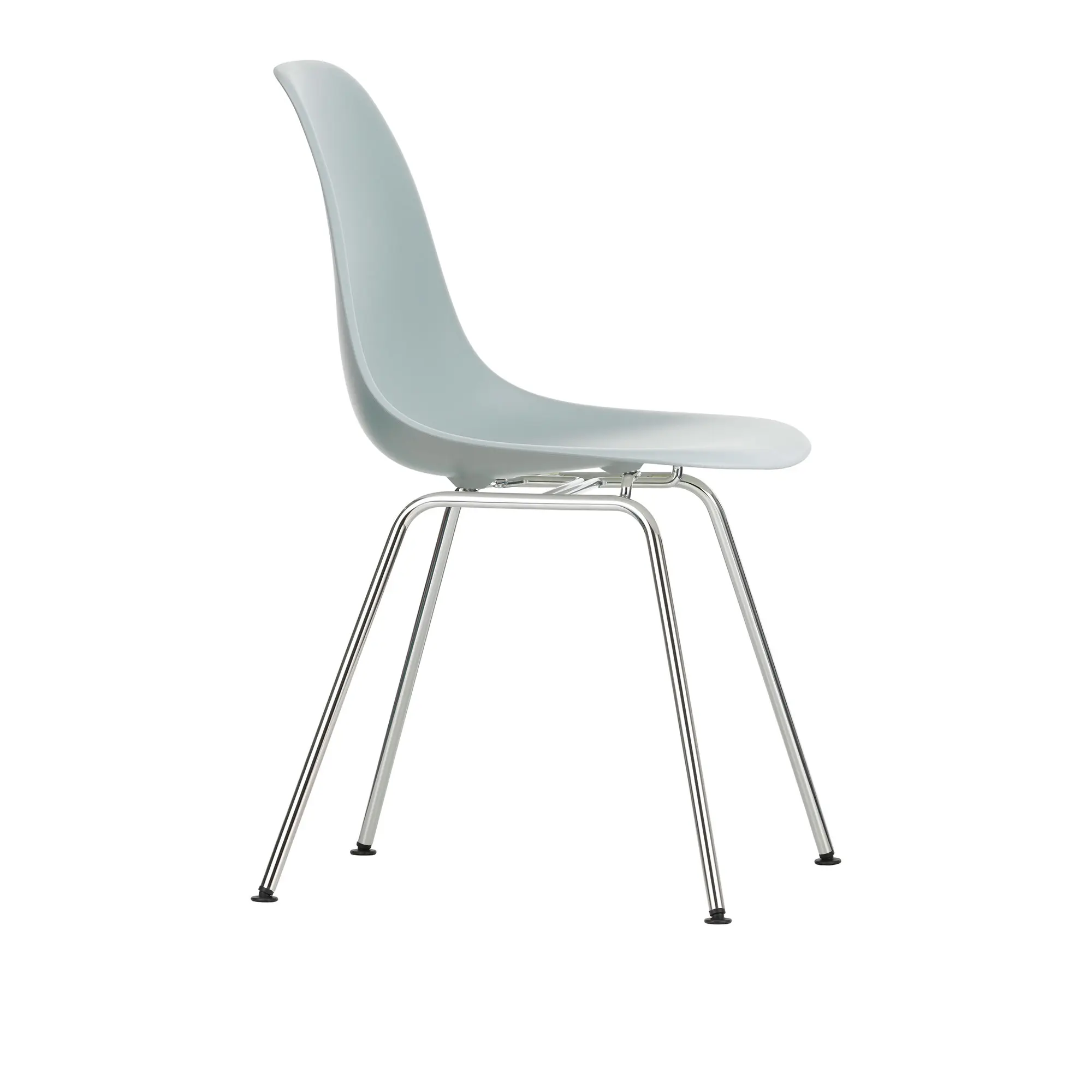 Eames RE Plastic Chair DSX stol Chrome