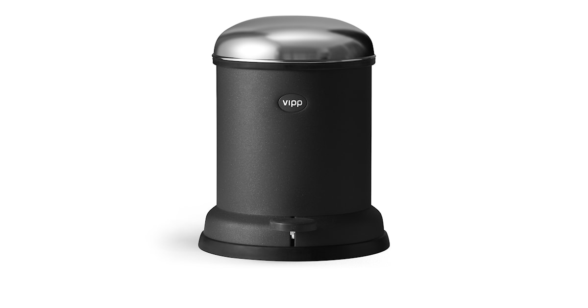 Vipp13 pedalbøtte 4L hvit