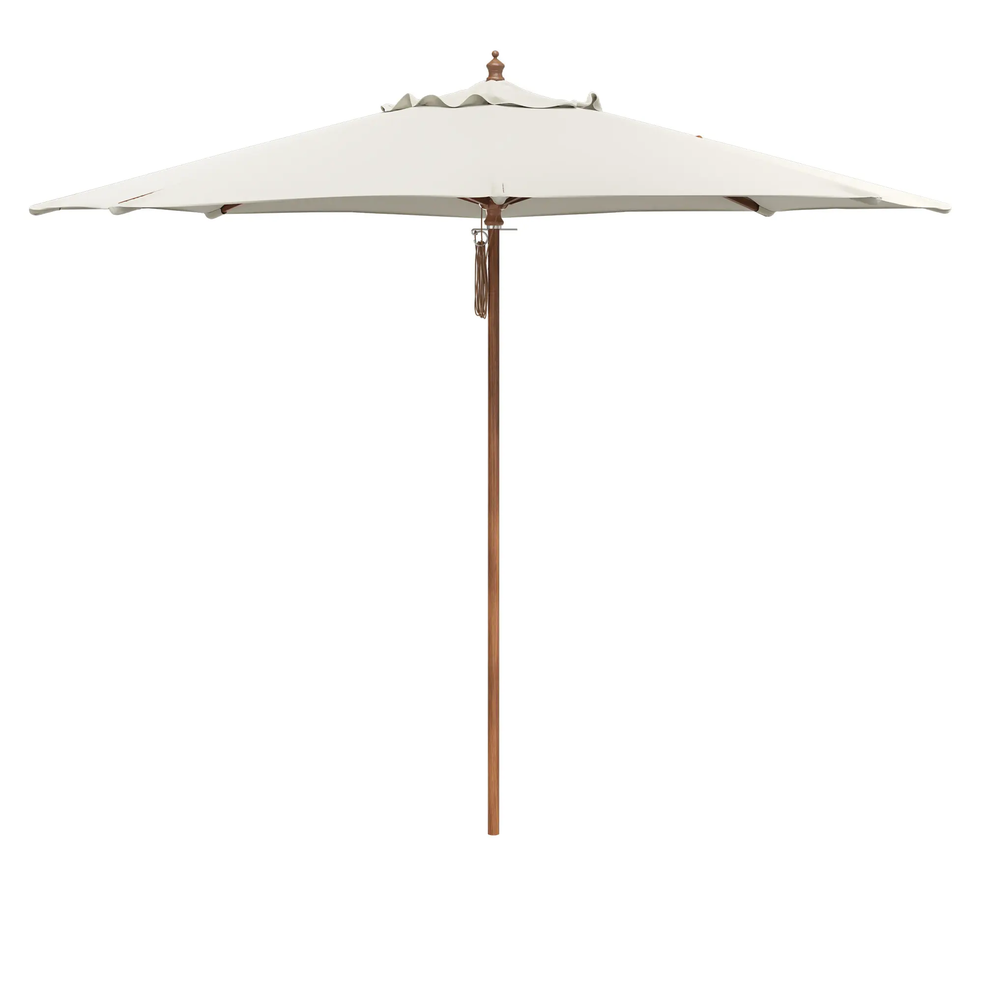 Messina Hvit parasoll Ø300 cm
