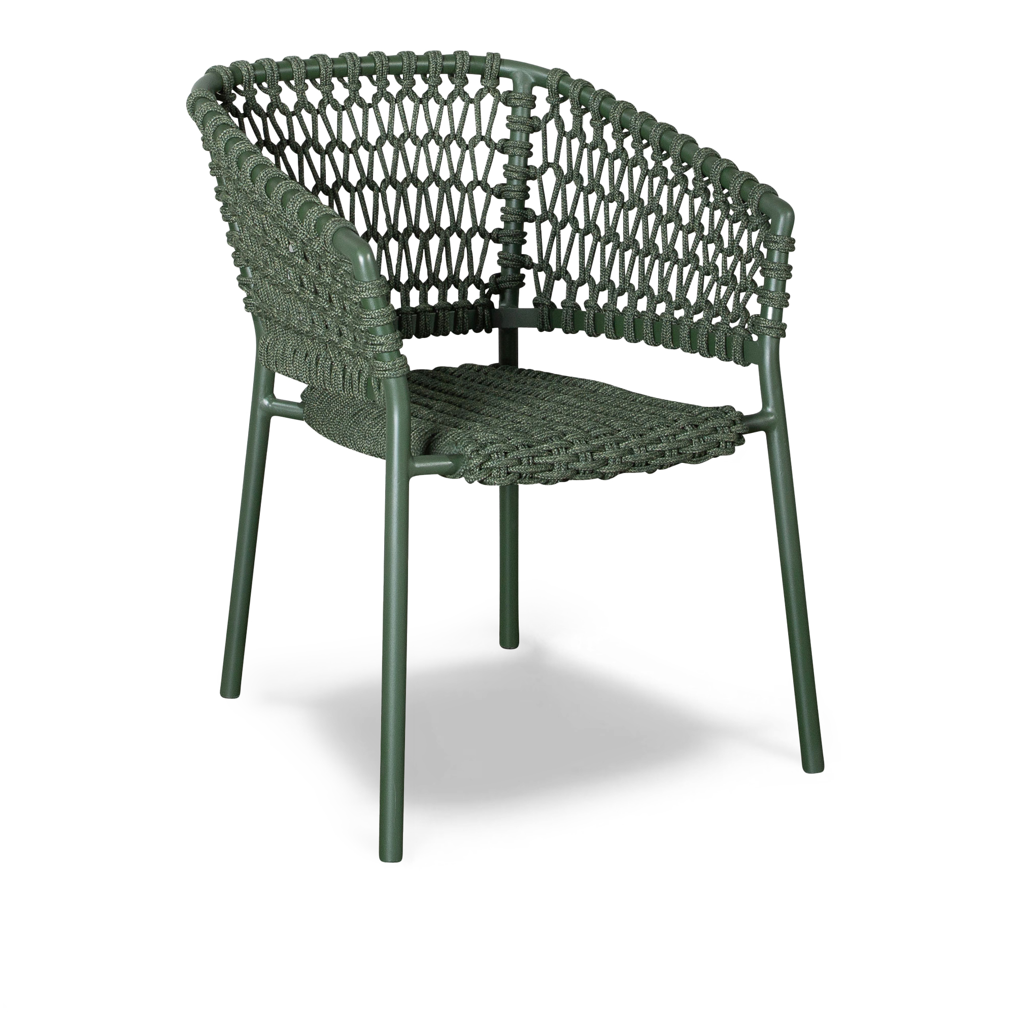 Ocean karmstol soft rope Dark green