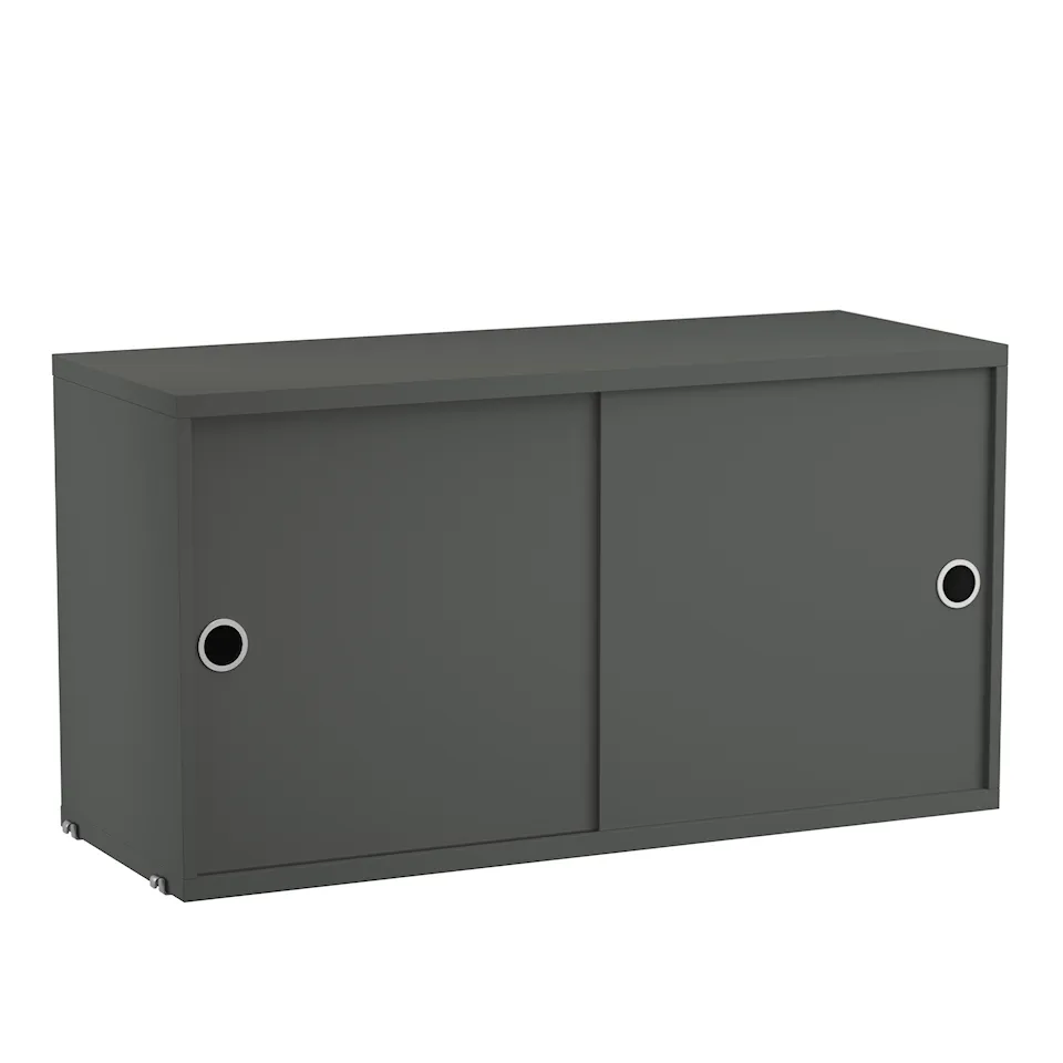 Skåp med skjutdörrar 78x30cm