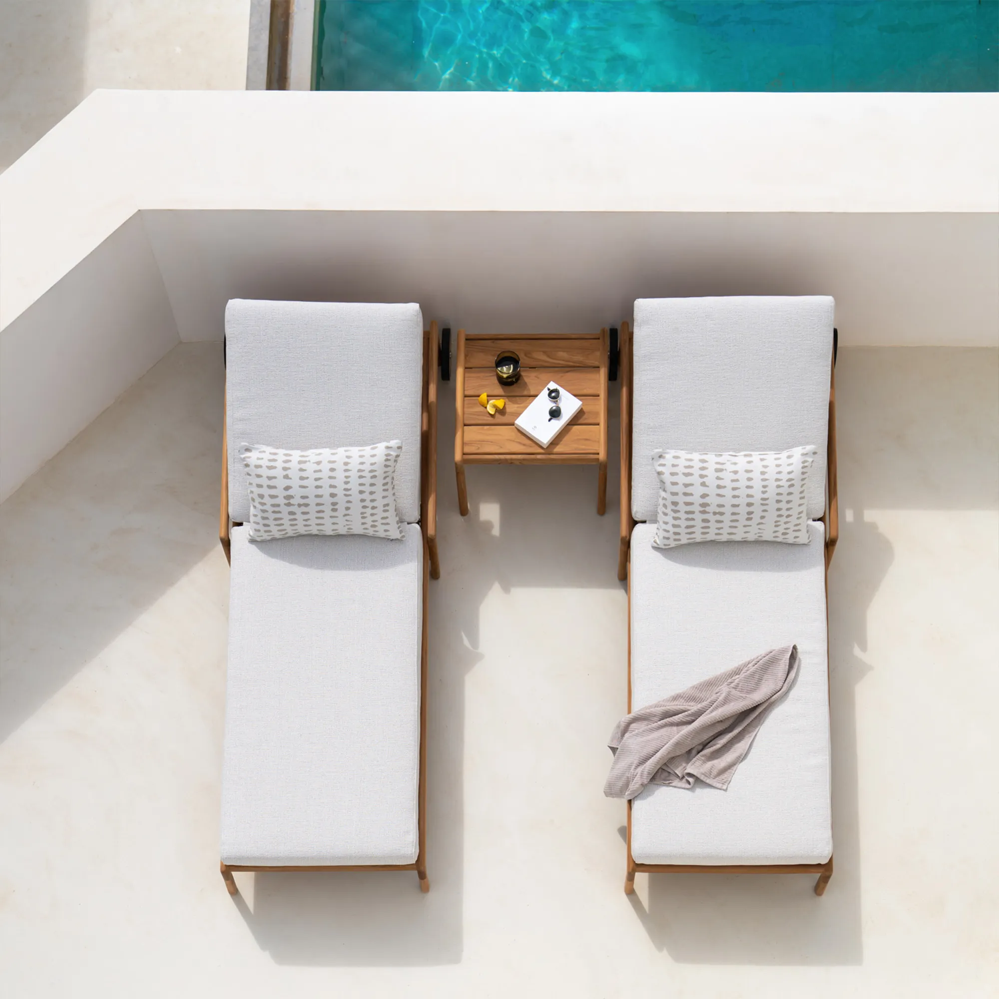 Jack Outdoor Adjustable Lounger Frame