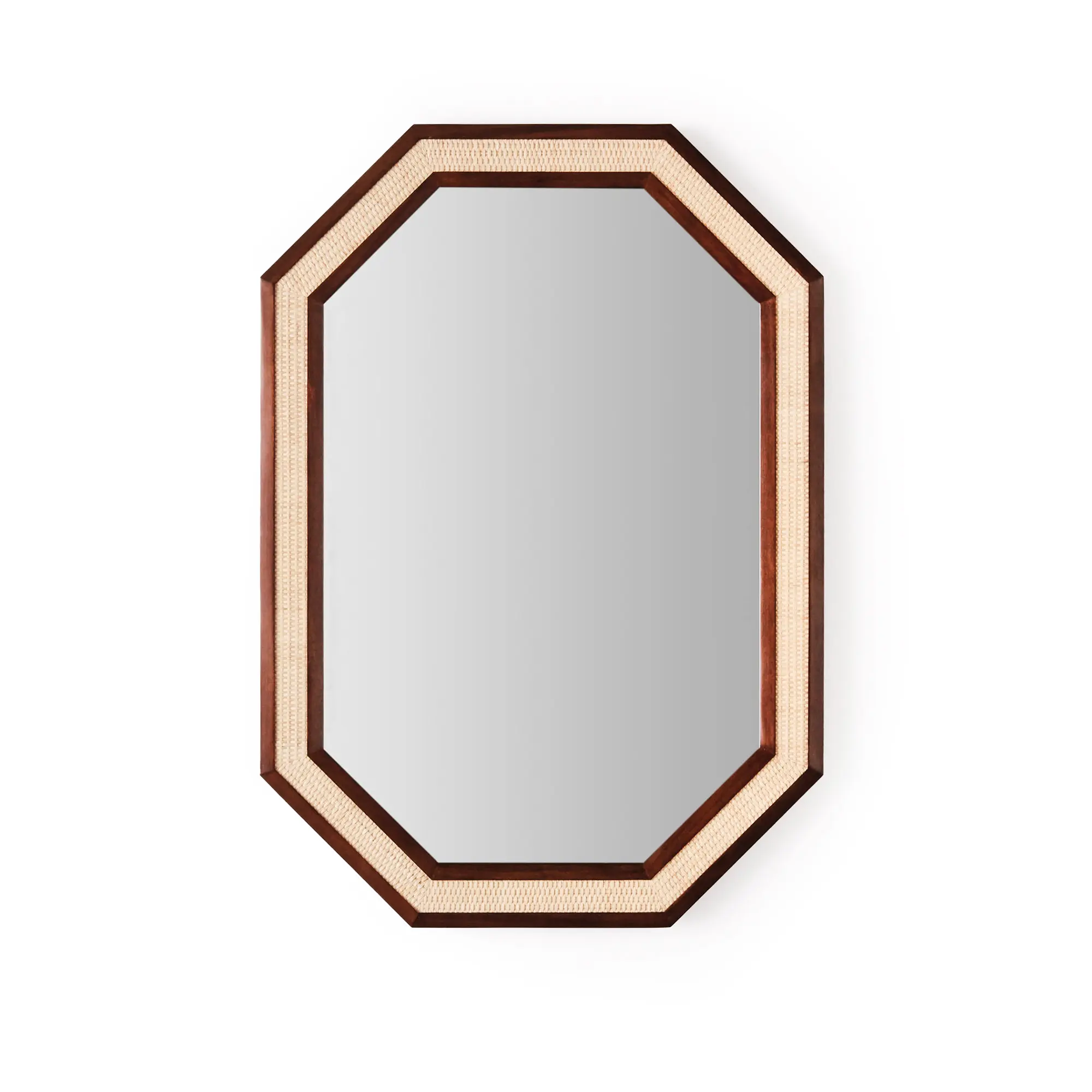 Rattan Mirror Small