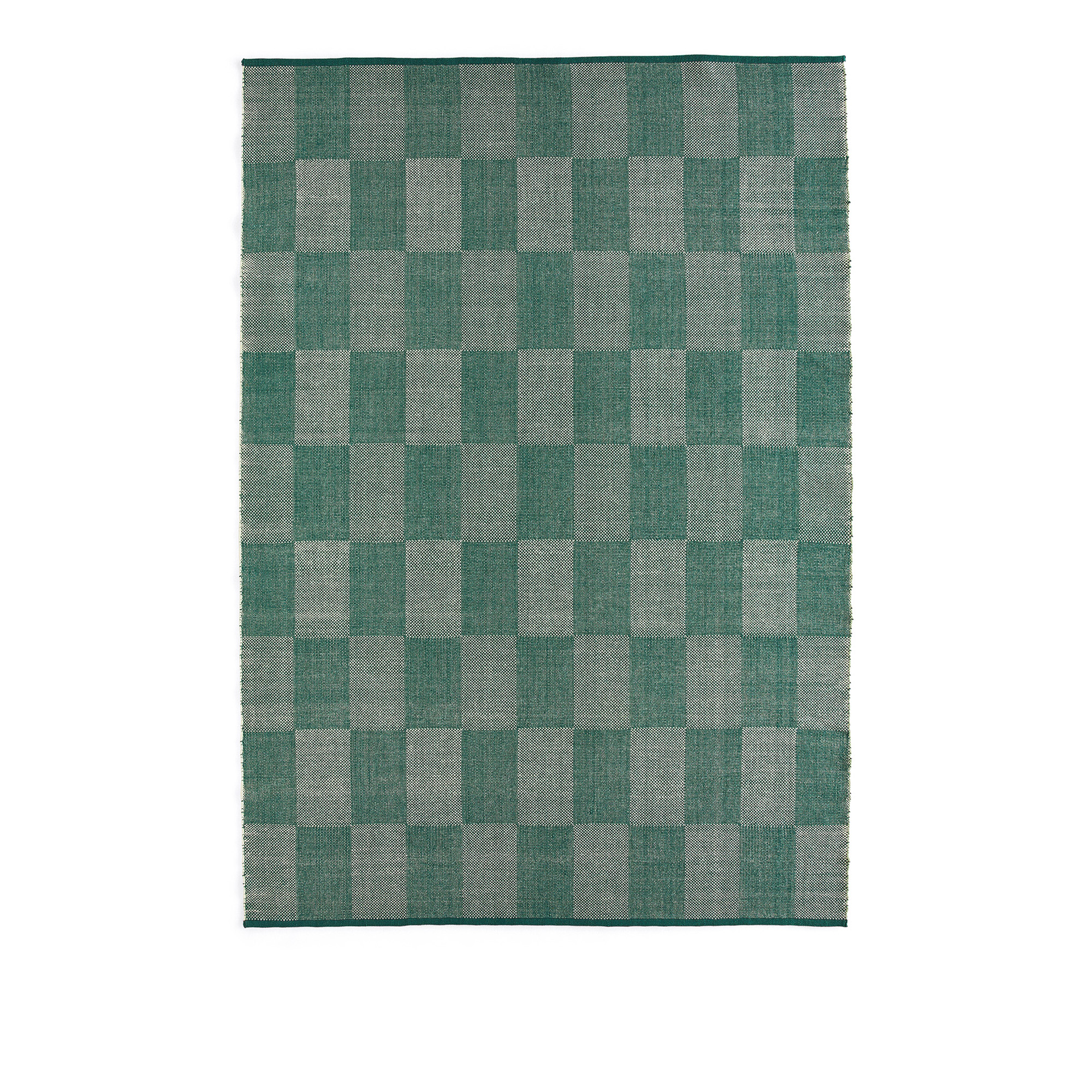 hay - check rug 170 x 240 - green s check - ullmattor
